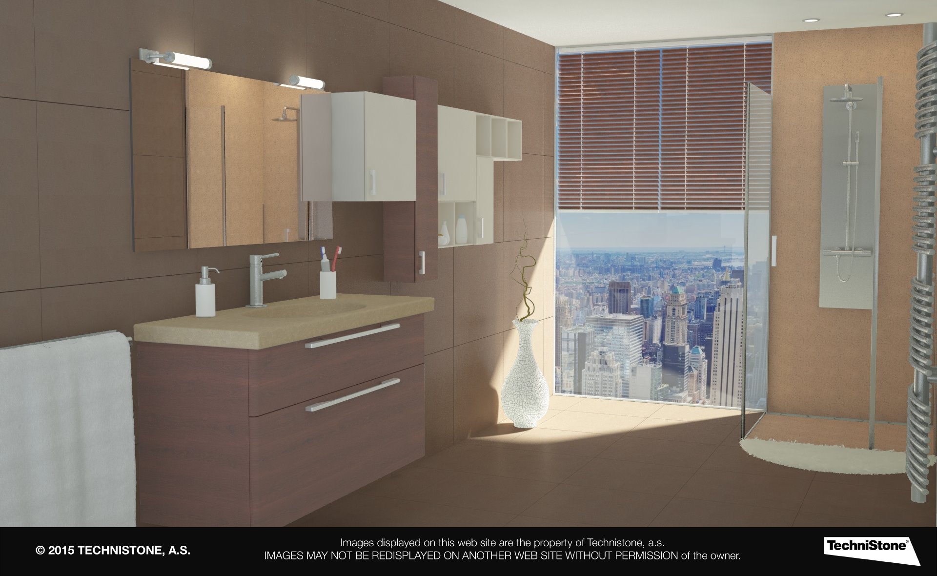 Modern bathroom