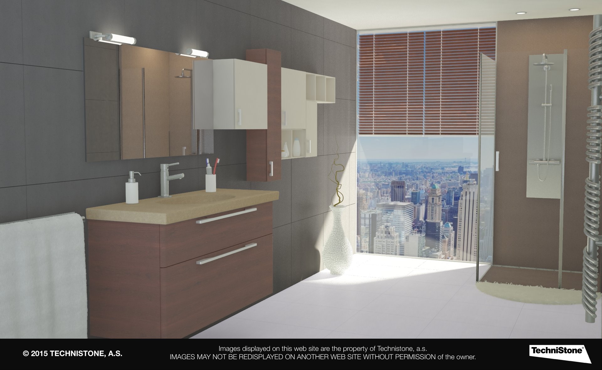 Modern bathroom