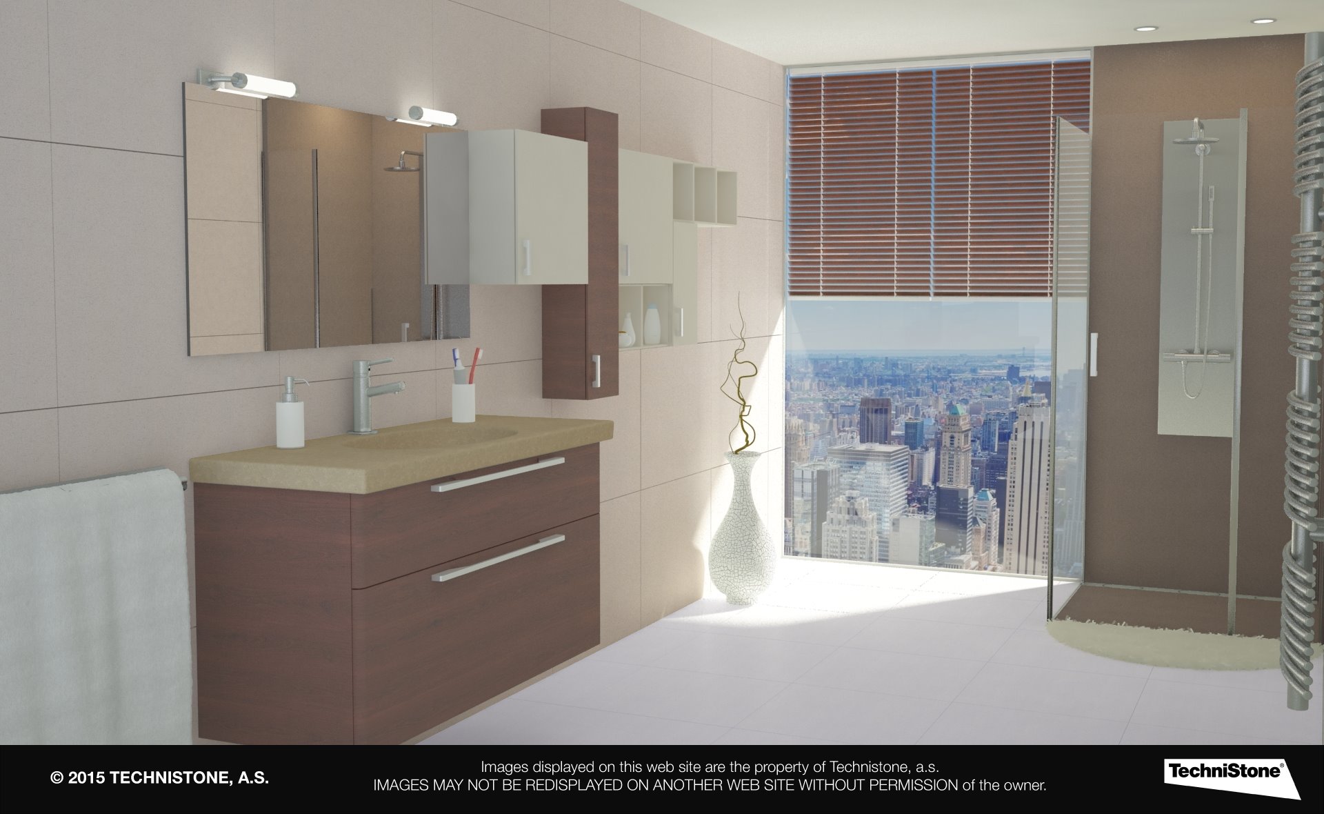Modern bathroom