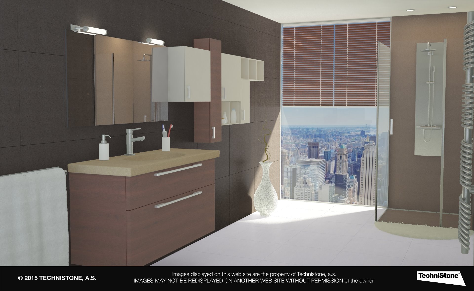 Modern bathroom