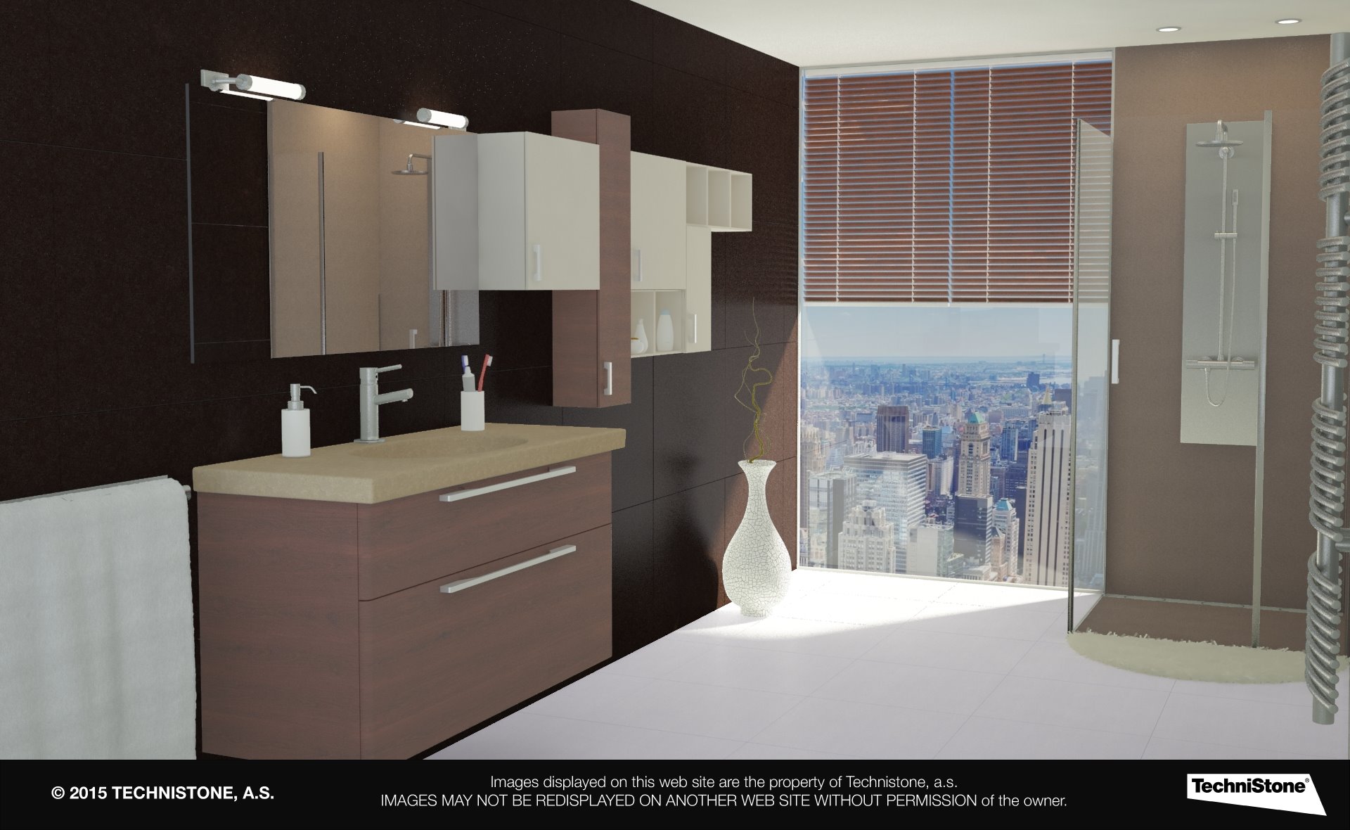 Modern bathroom