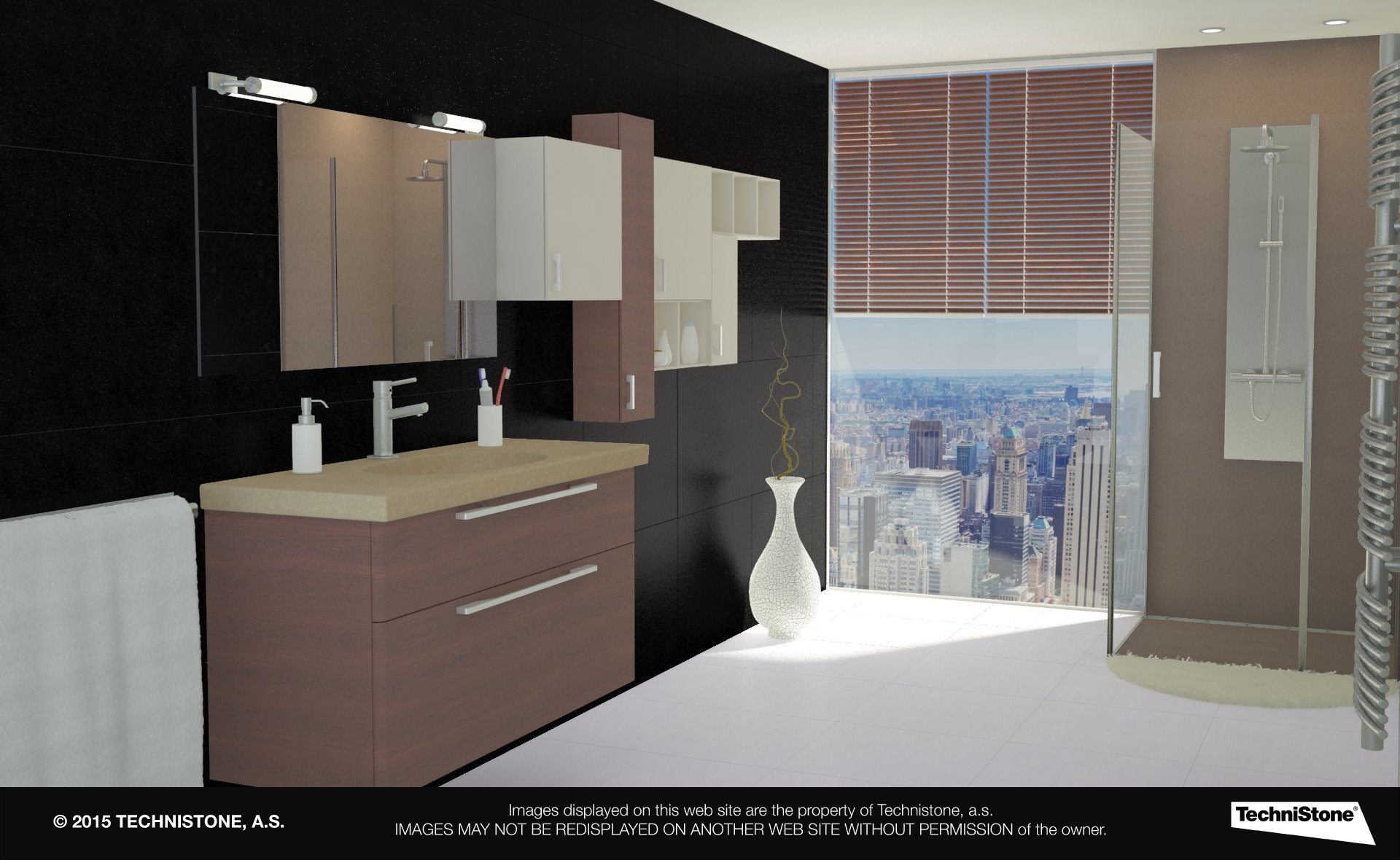 Modern bathroom