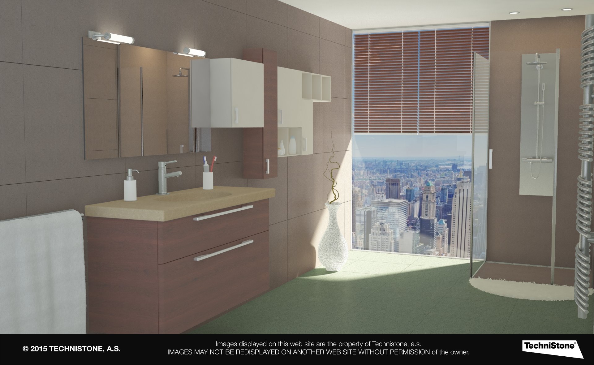 Modern bathroom