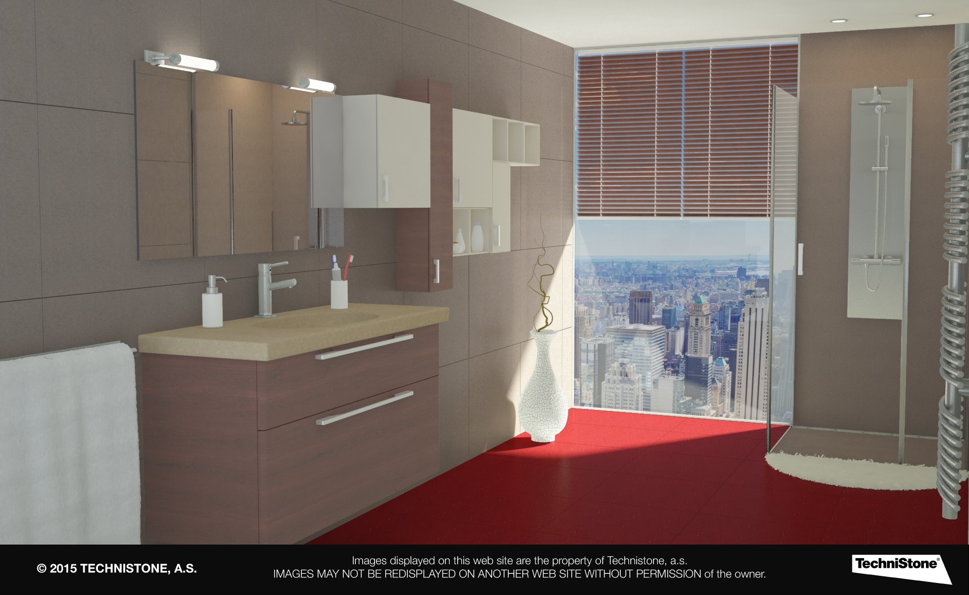 Modern bathroom