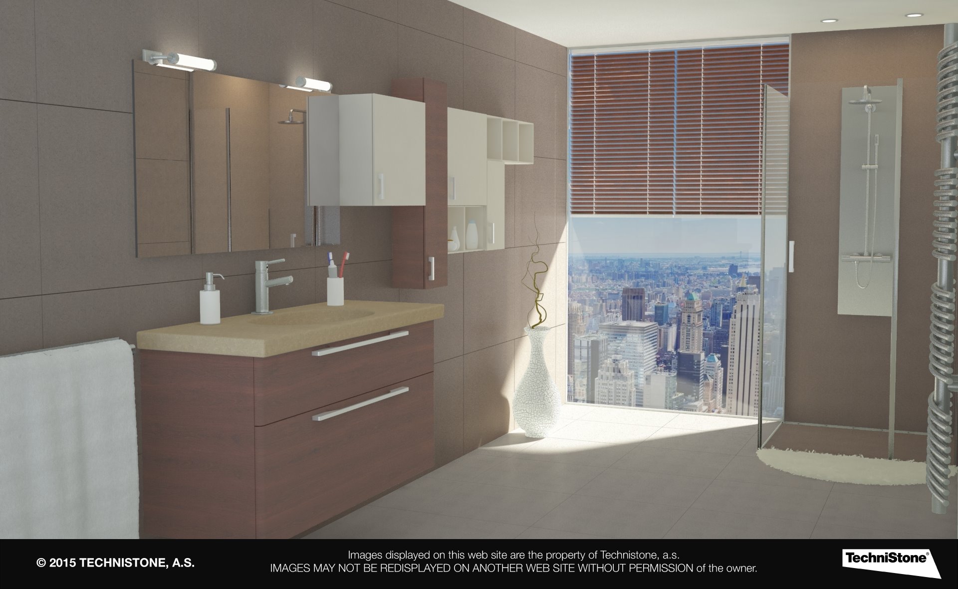 Modern bathroom