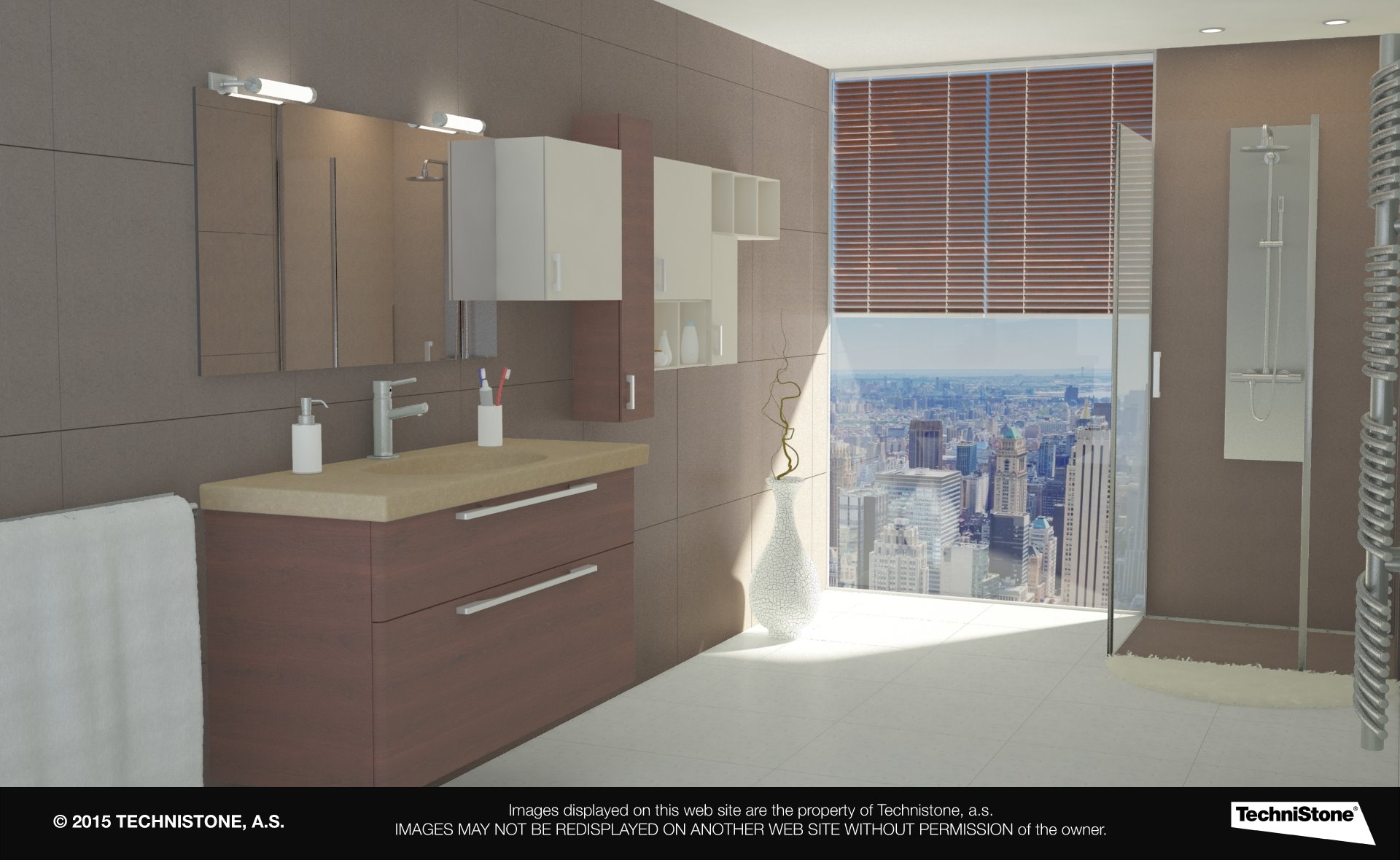 Modern bathroom