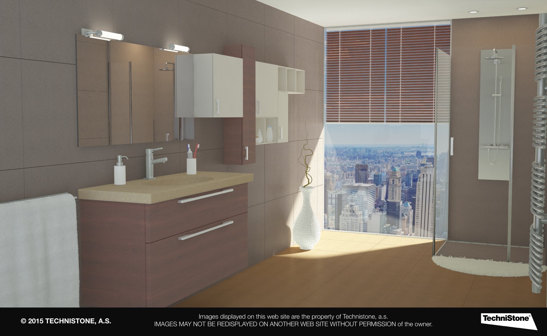 Modern bathroom