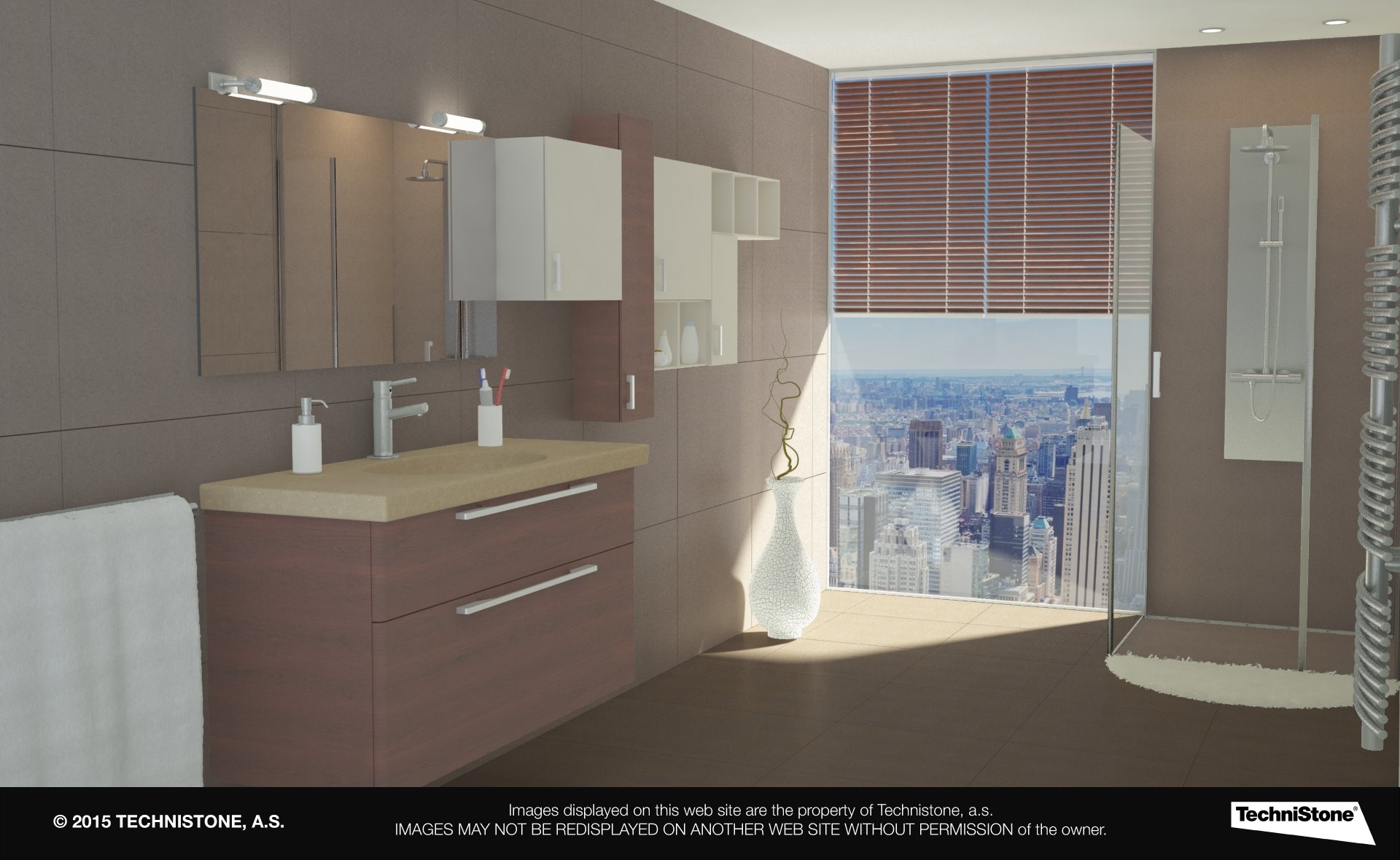 Modern bathroom
