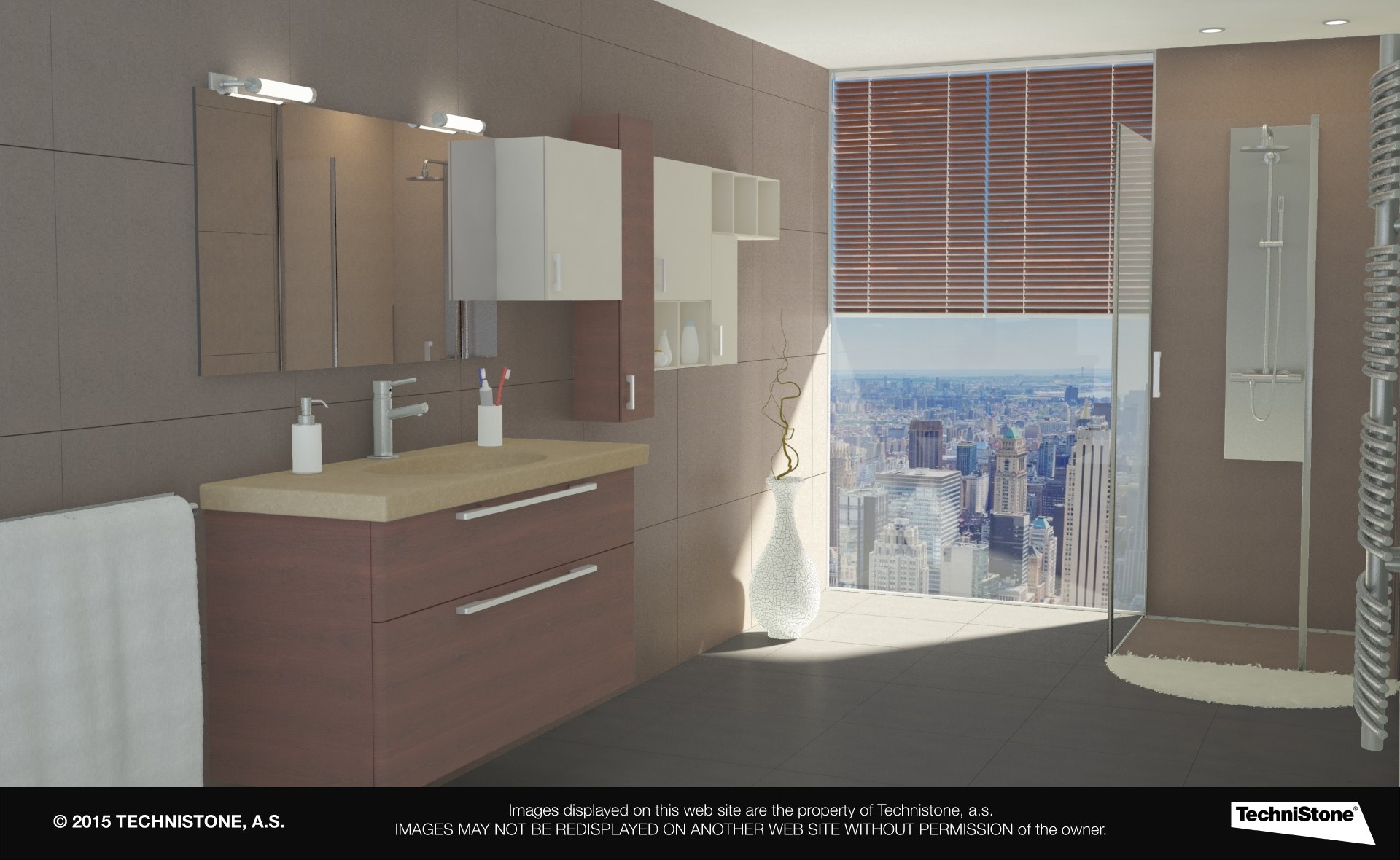 Modern bathroom