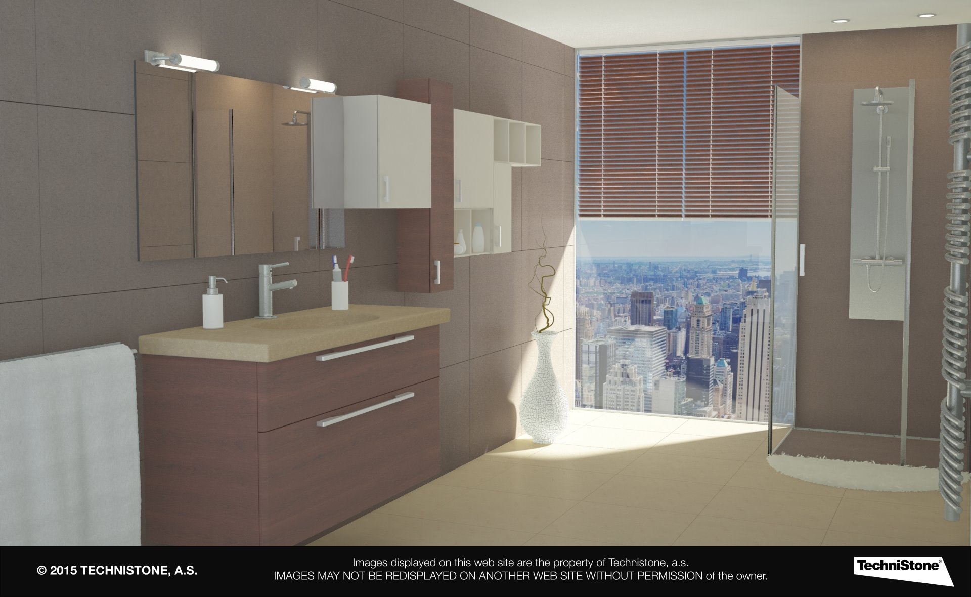 Modern bathroom