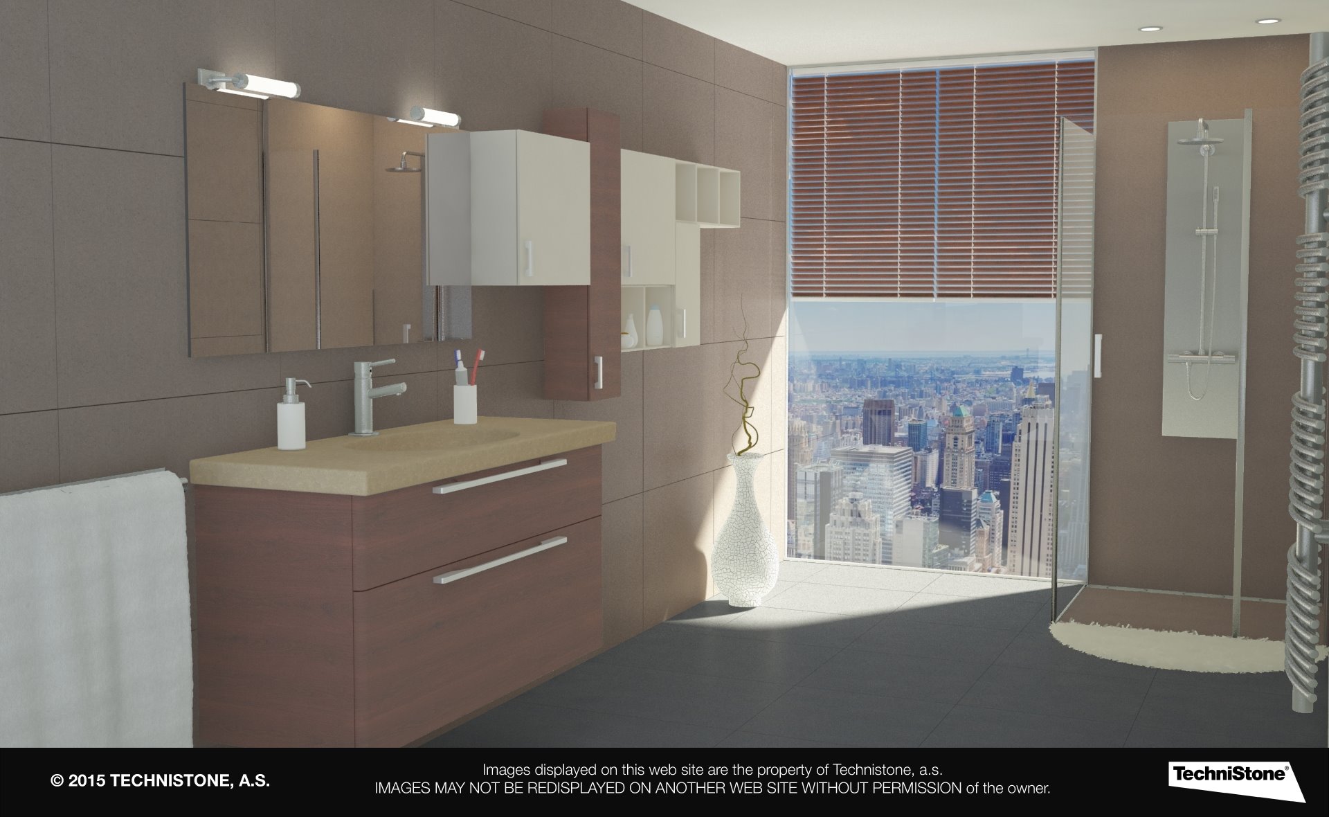 Modern bathroom