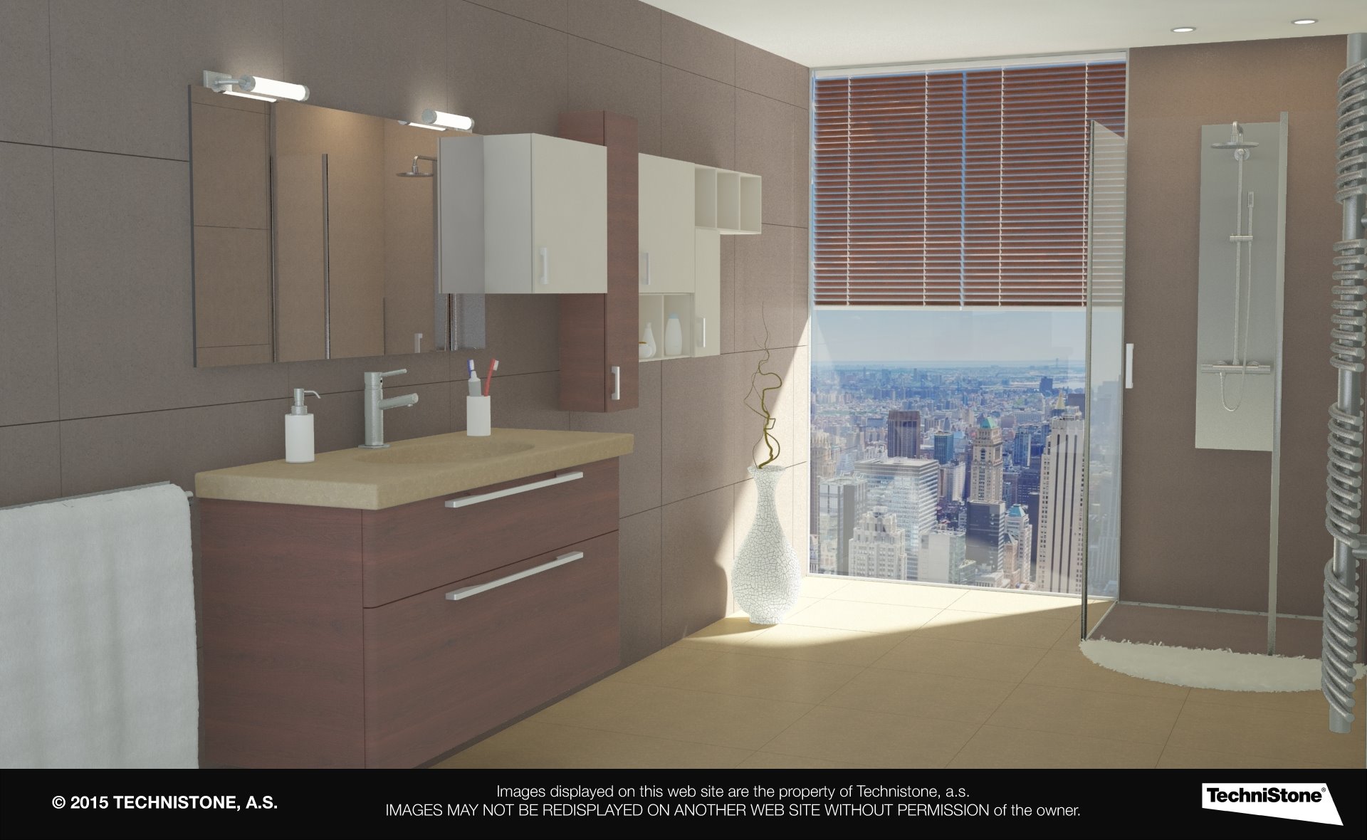 Modern bathroom