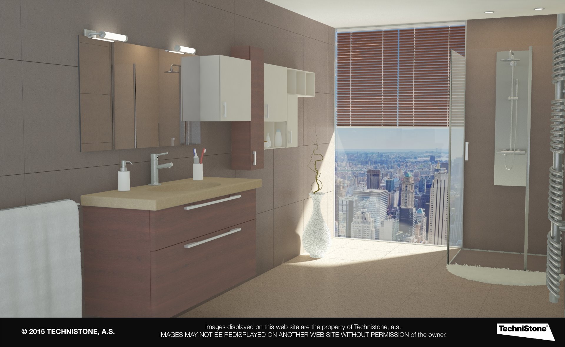 Modern bathroom