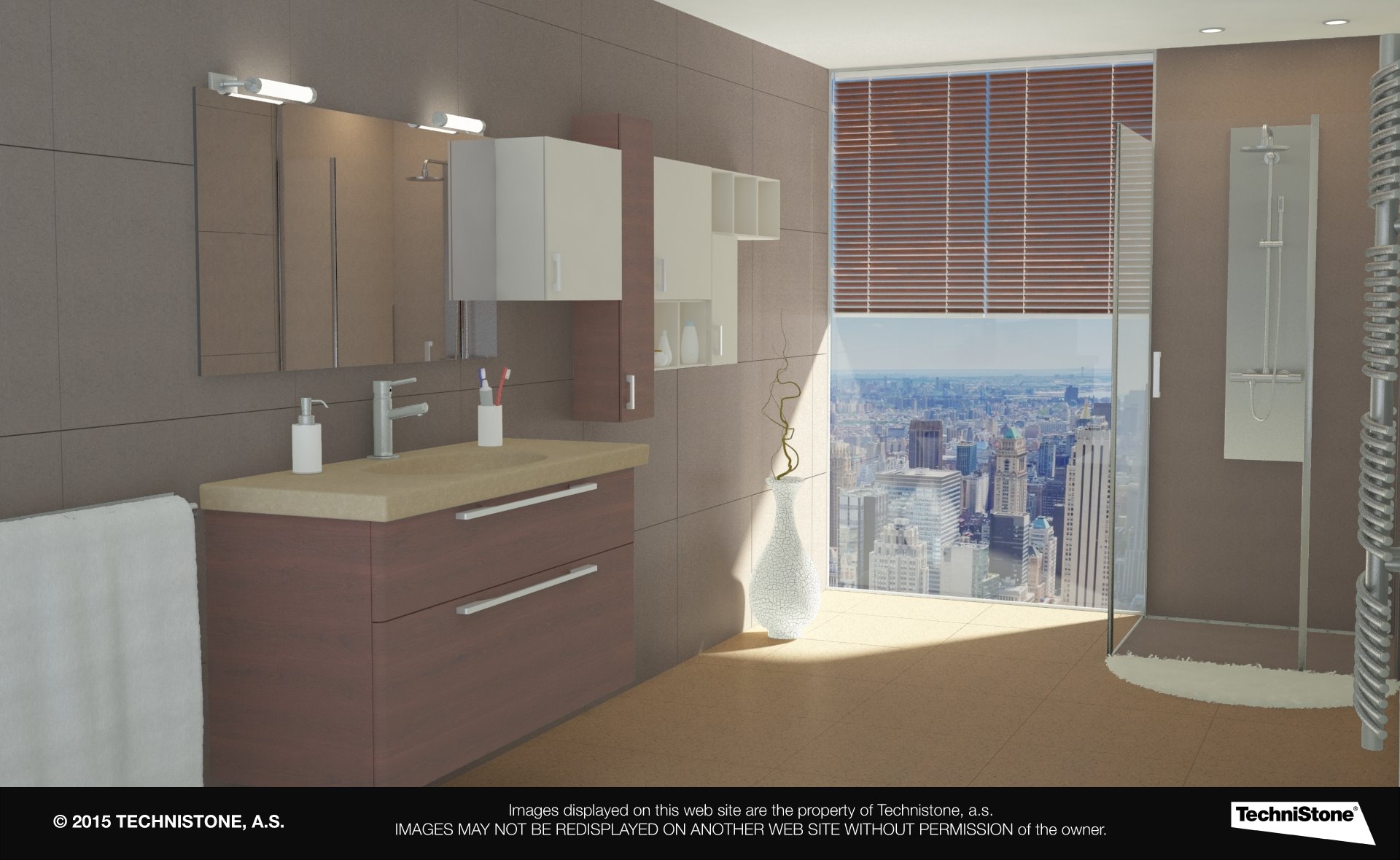 Modern bathroom