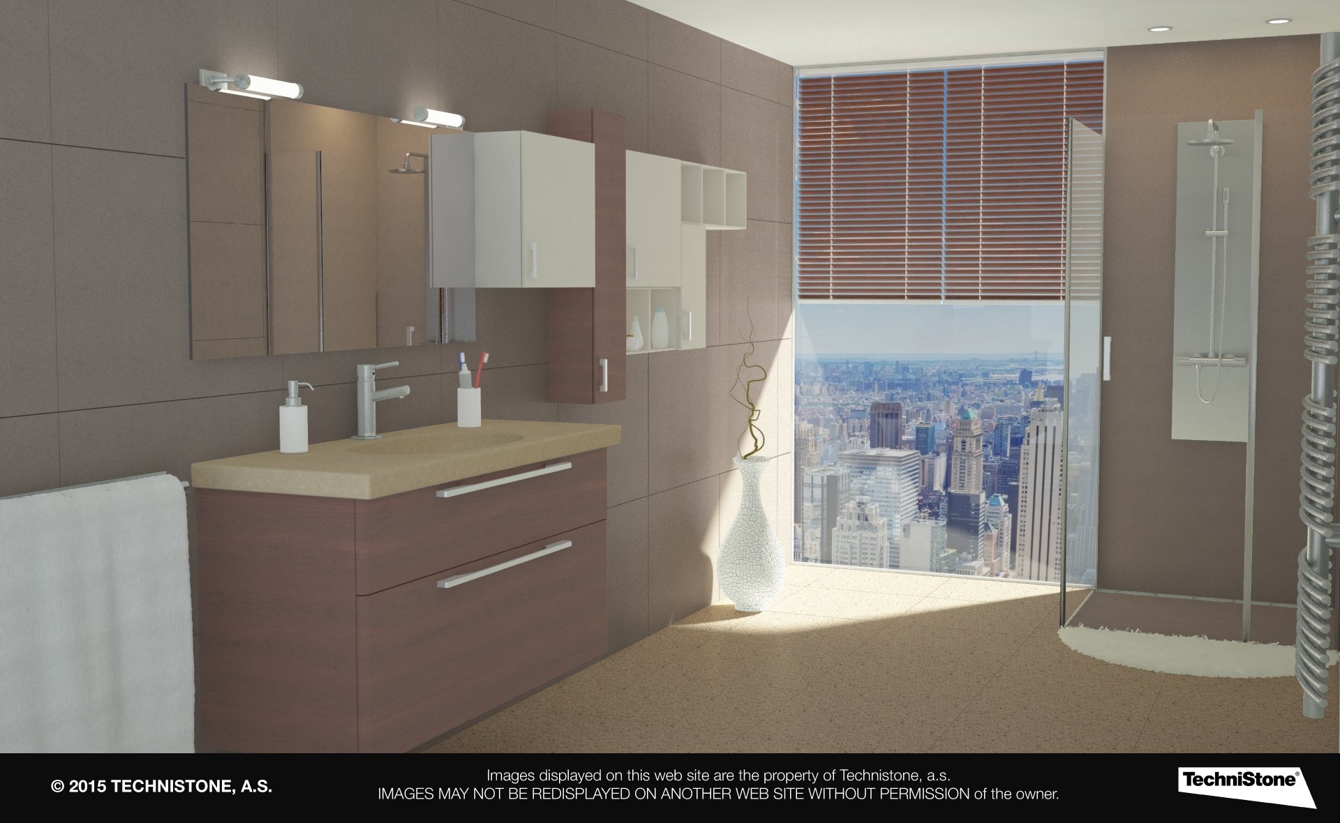 Modern bathroom