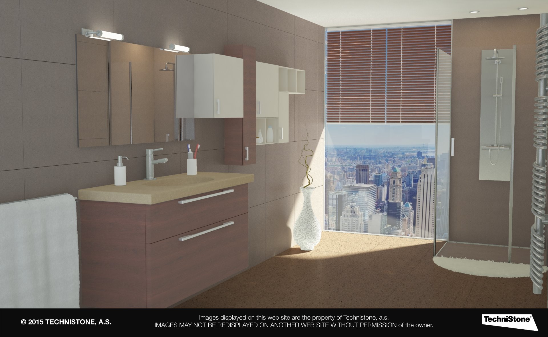Modern bathroom