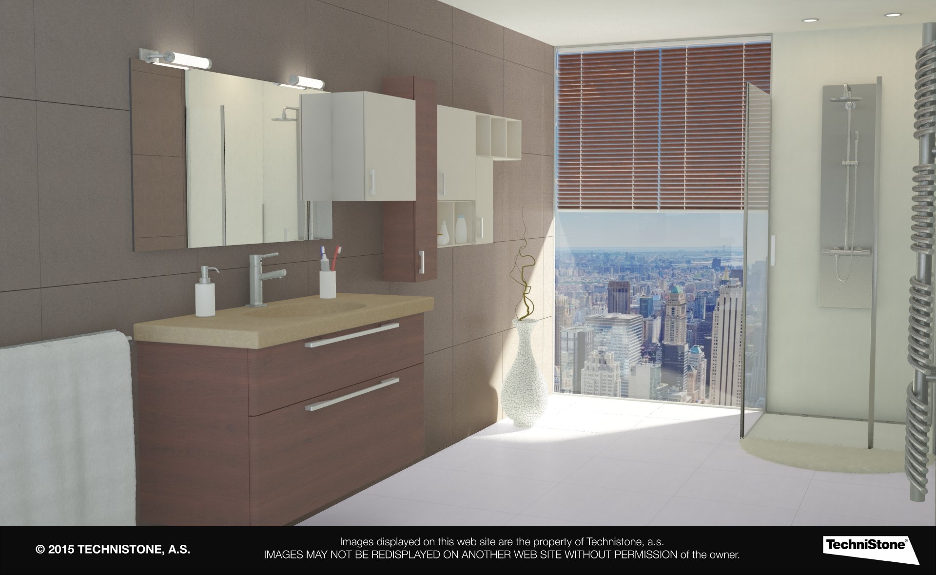 Modern bathroom
