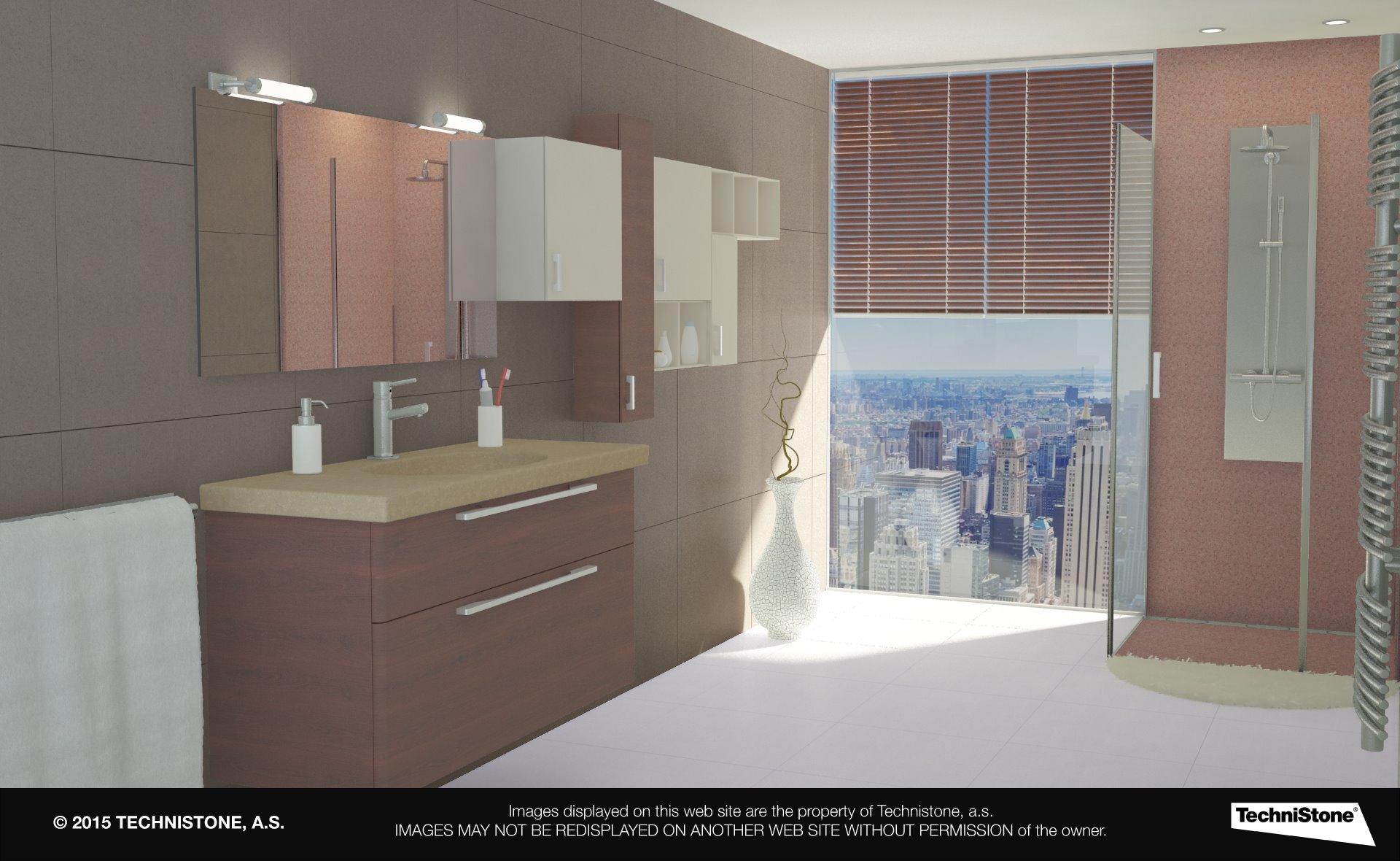 Modern bathroom