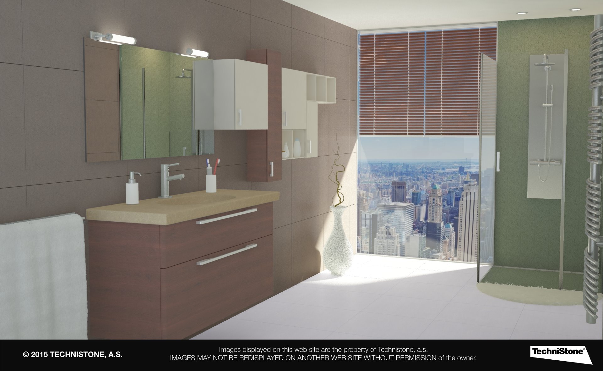 Modern bathroom