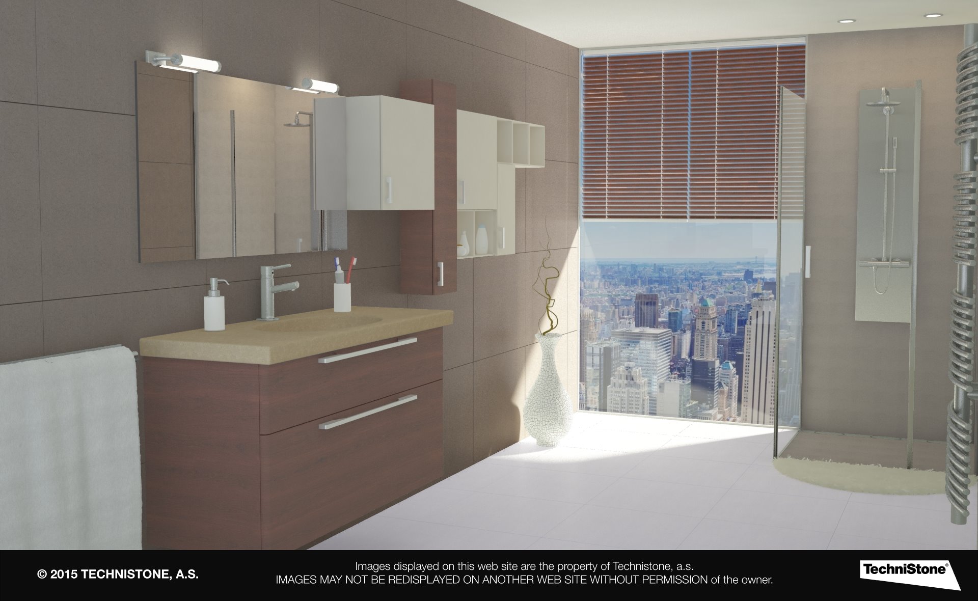 Modern bathroom