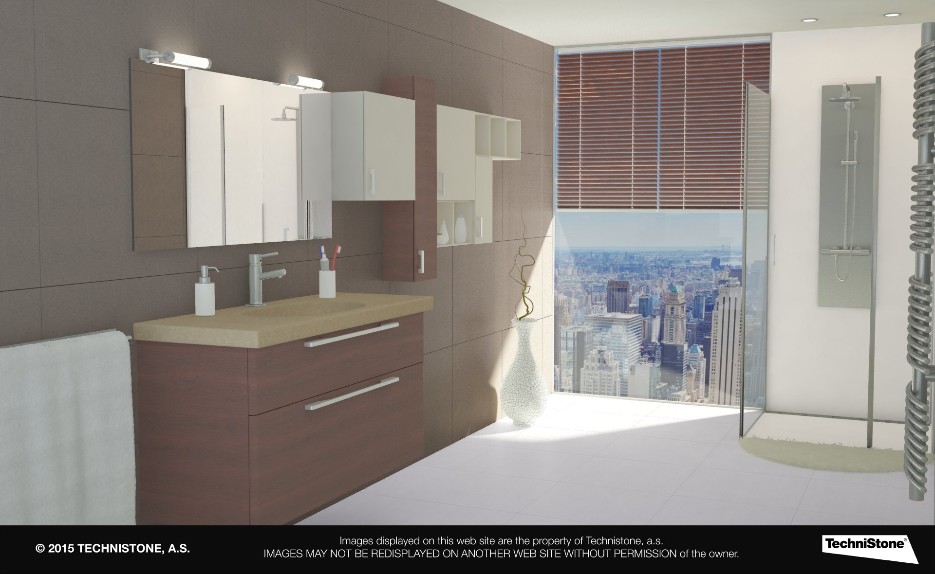 Modern bathroom