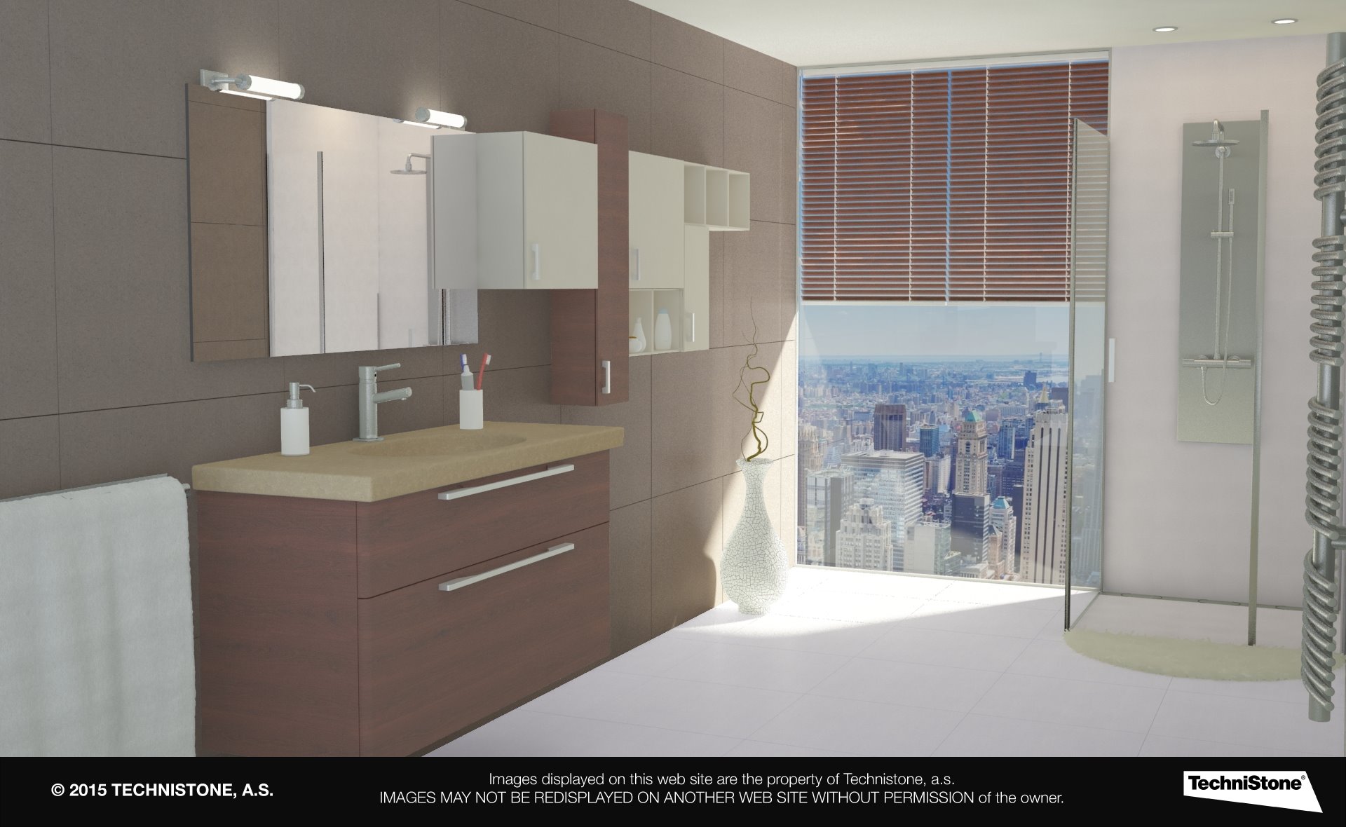 Modern bathroom