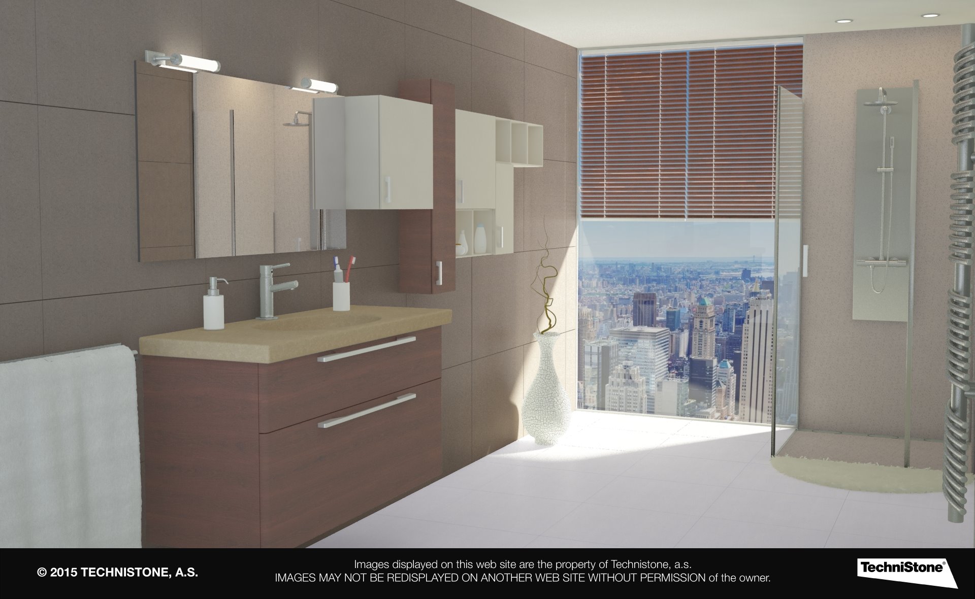Modern bathroom
