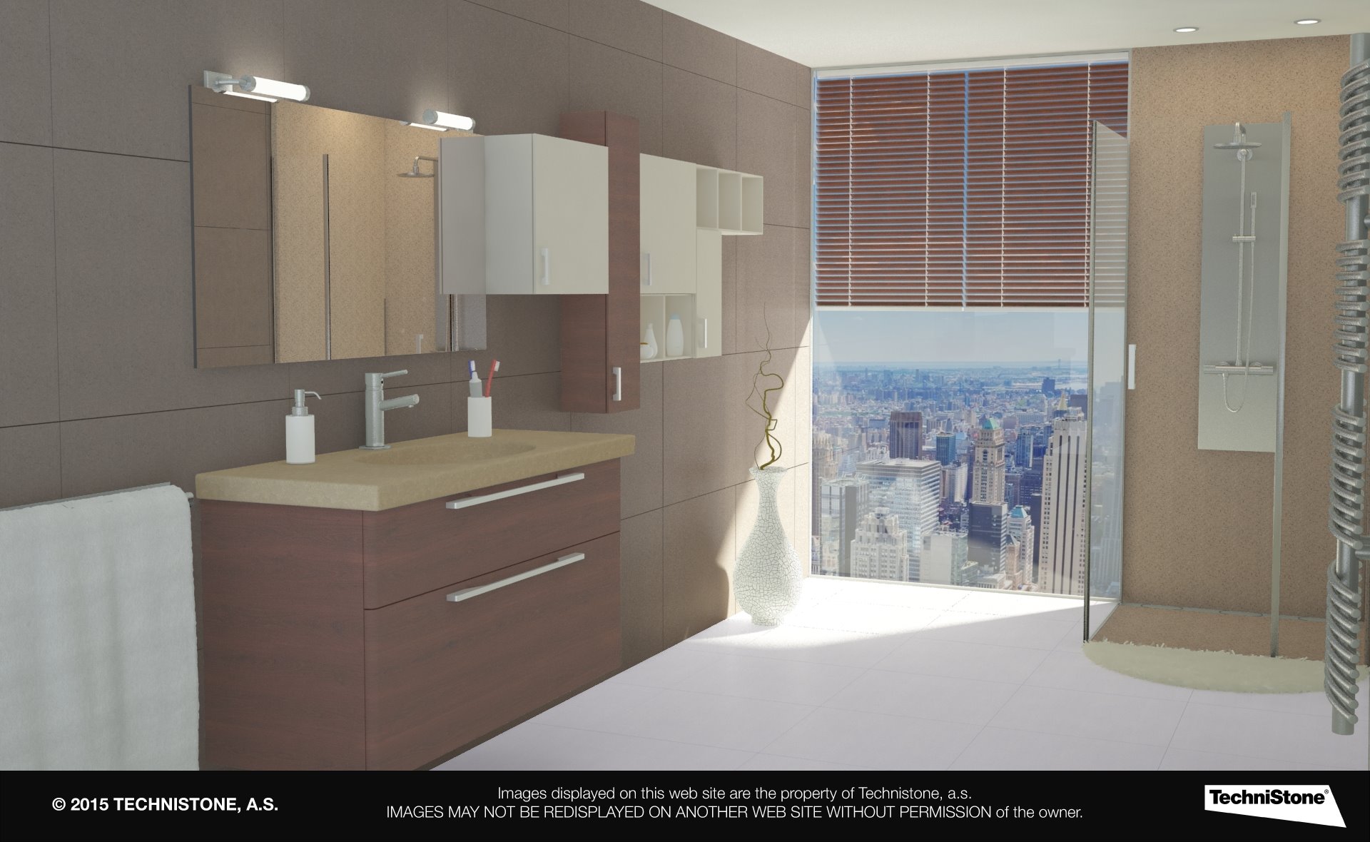 Modern bathroom
