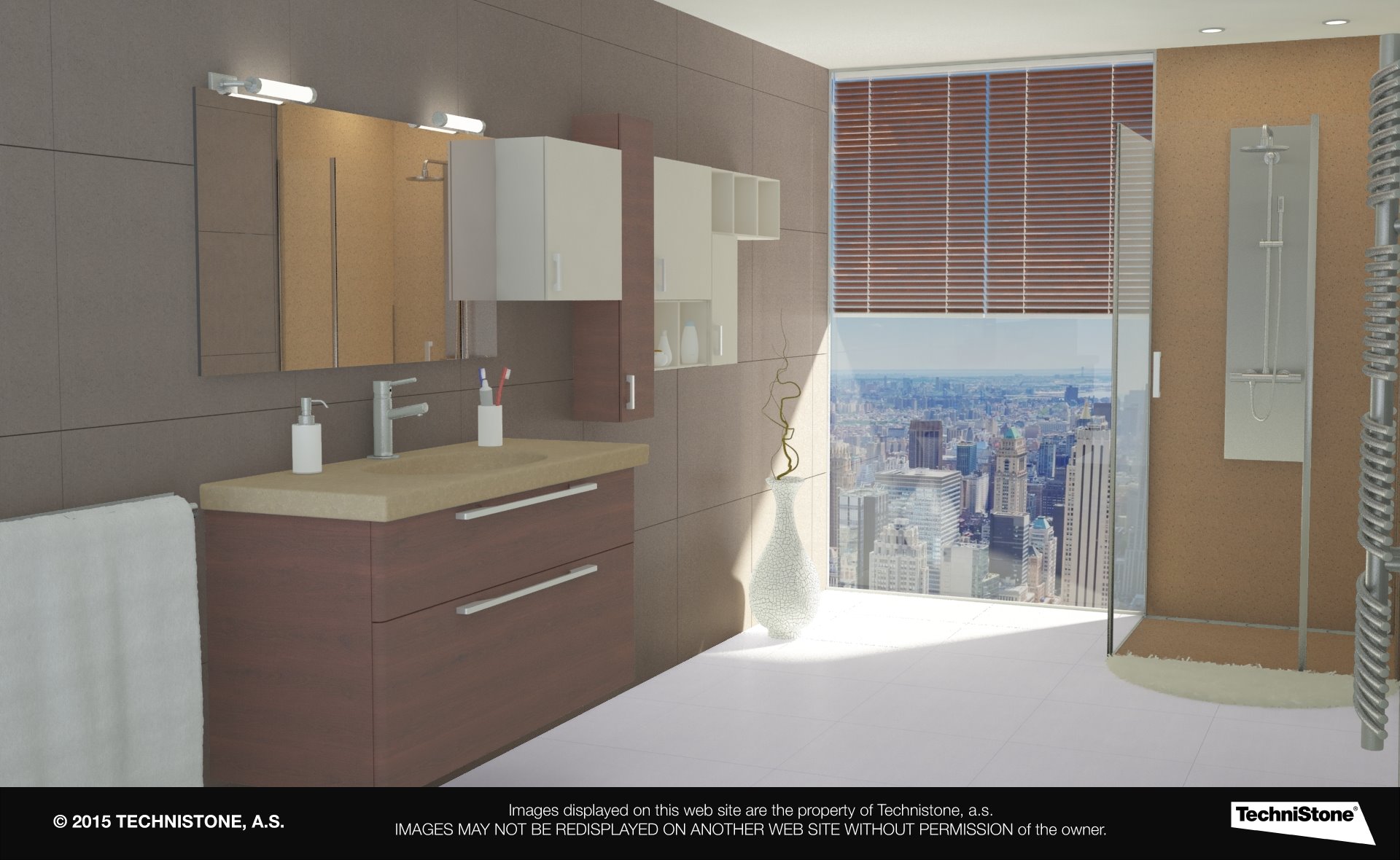Modern bathroom