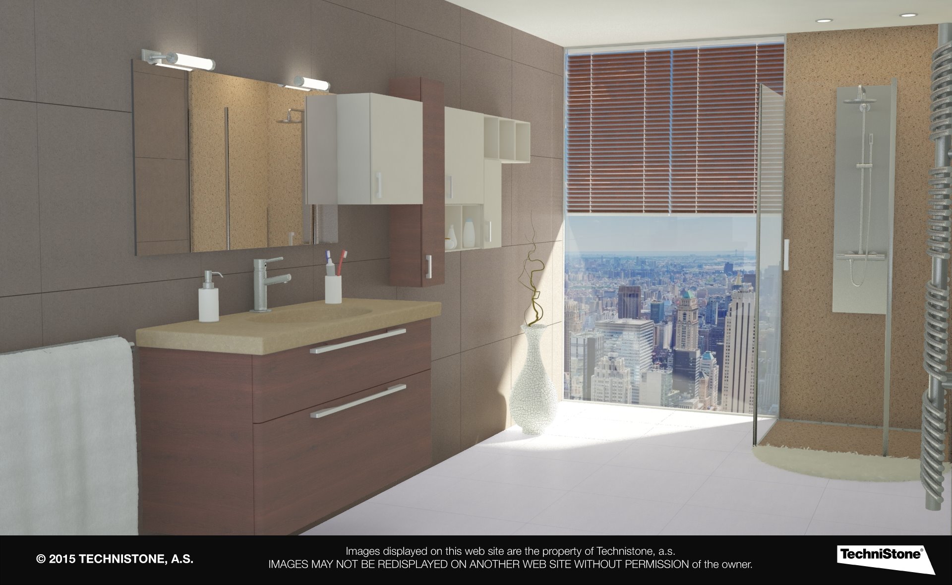 Modern bathroom