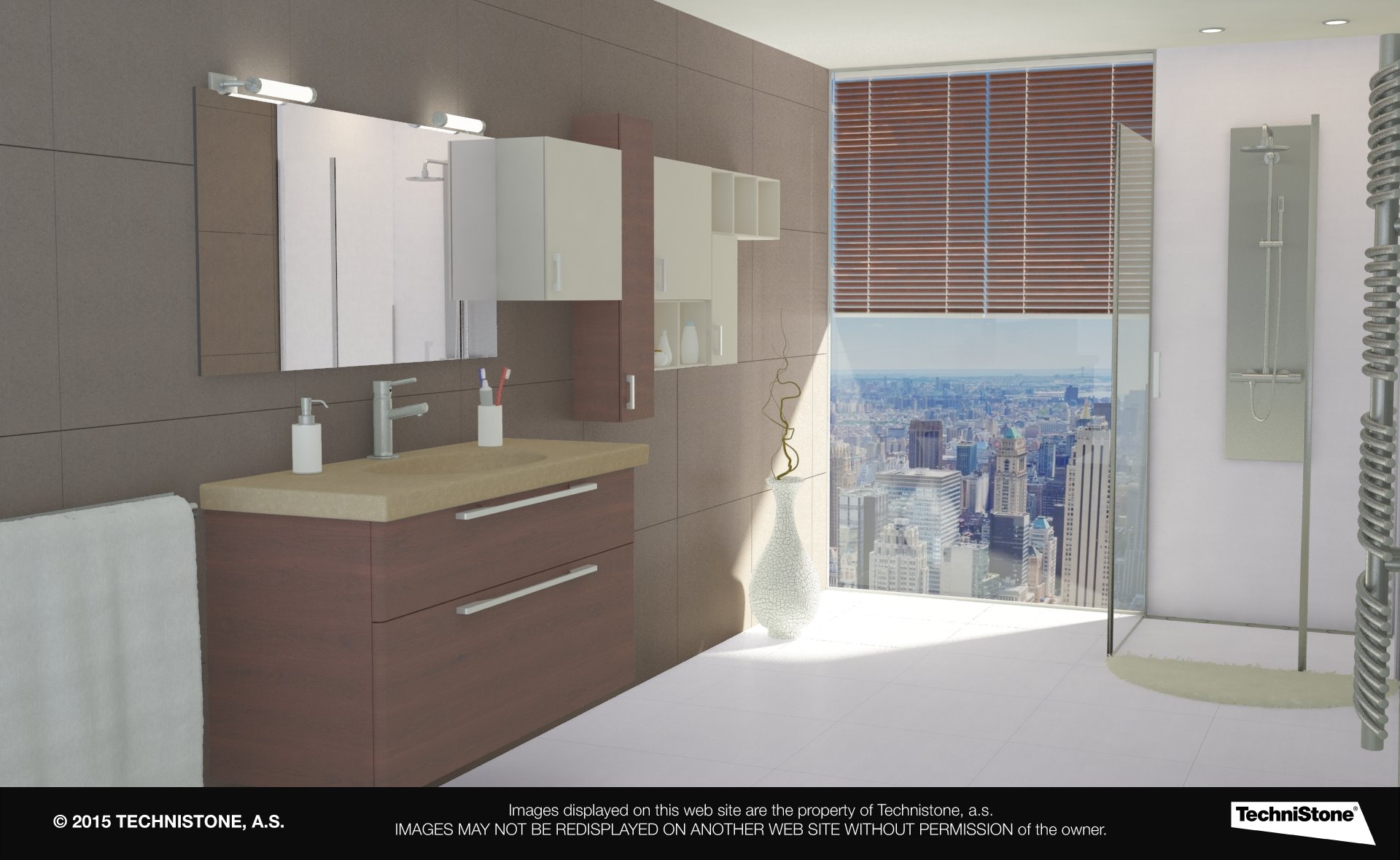 Modern bathroom