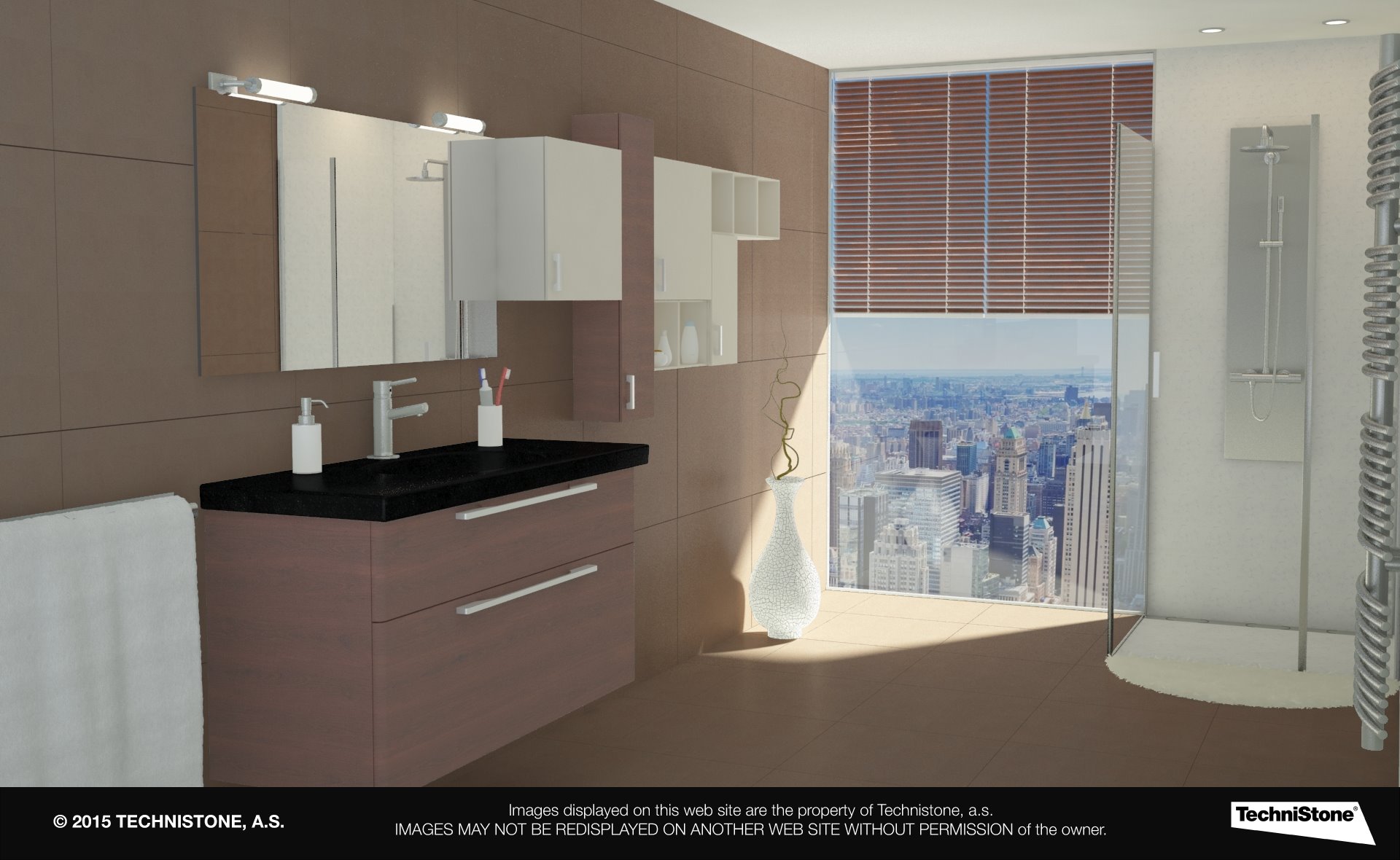 Modern bathroom
