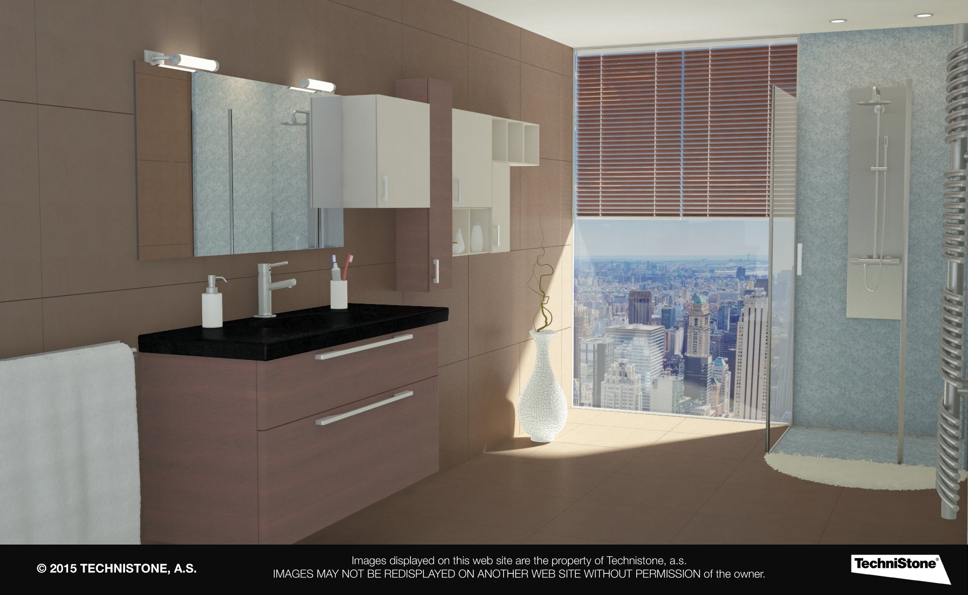 Modern bathroom