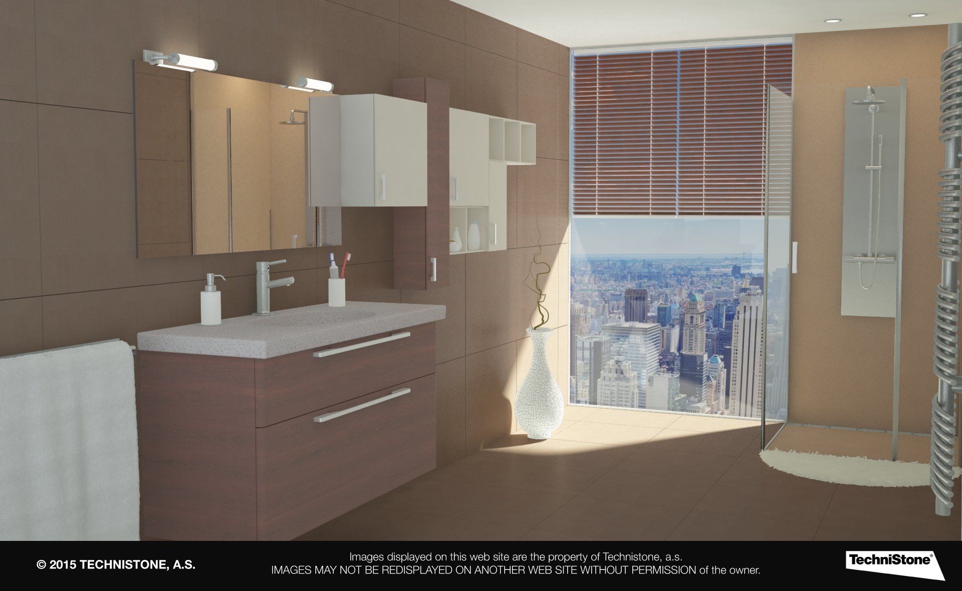 Modern bathroom
