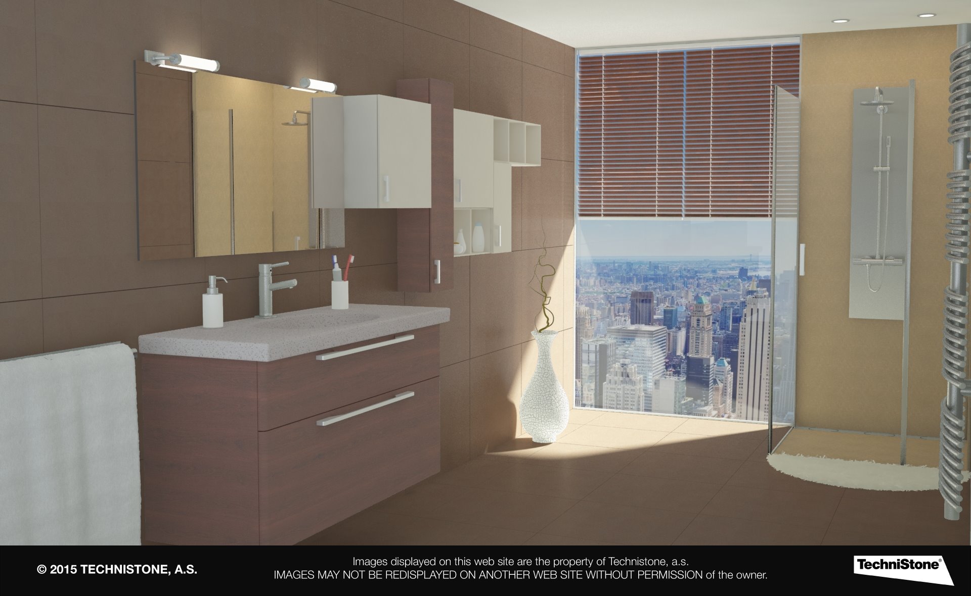 Modern bathroom