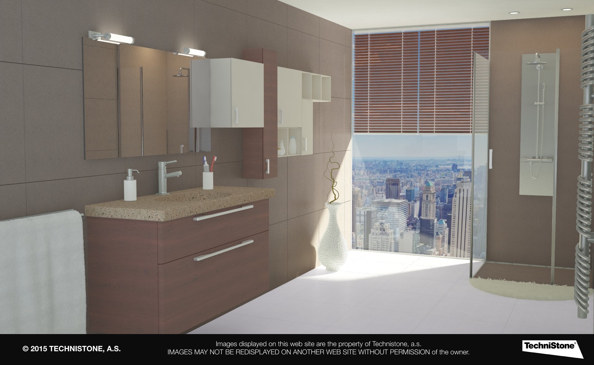 Modern bathroom