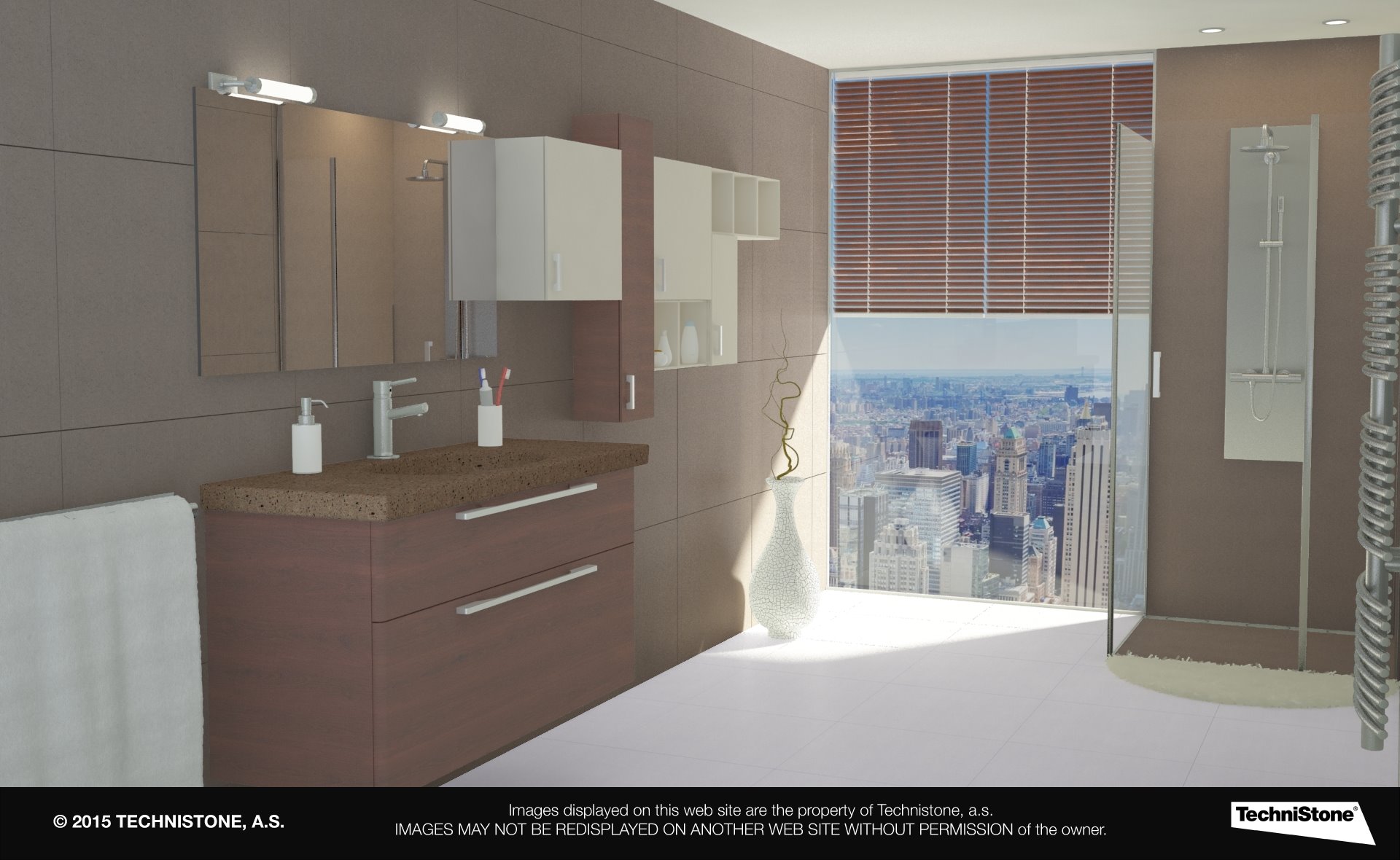 Modern bathroom