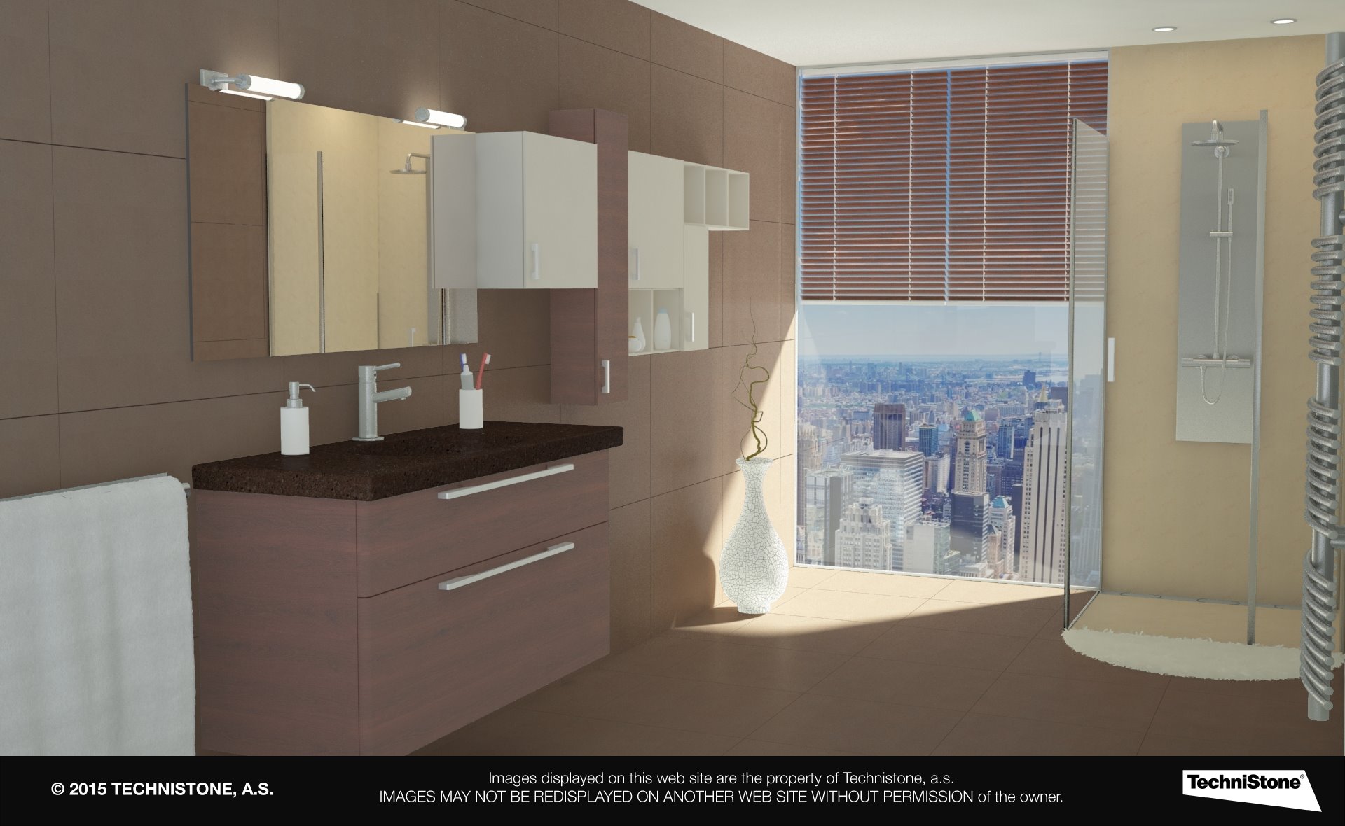 Modern bathroom