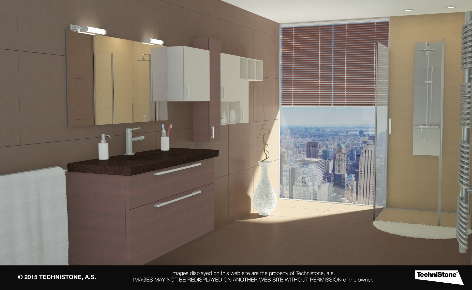 Modern bathroom
