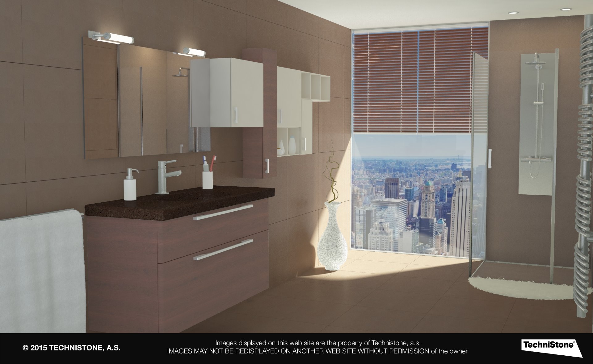 Modern bathroom