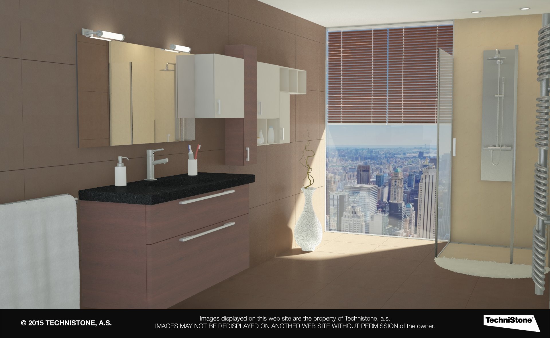 Modern bathroom