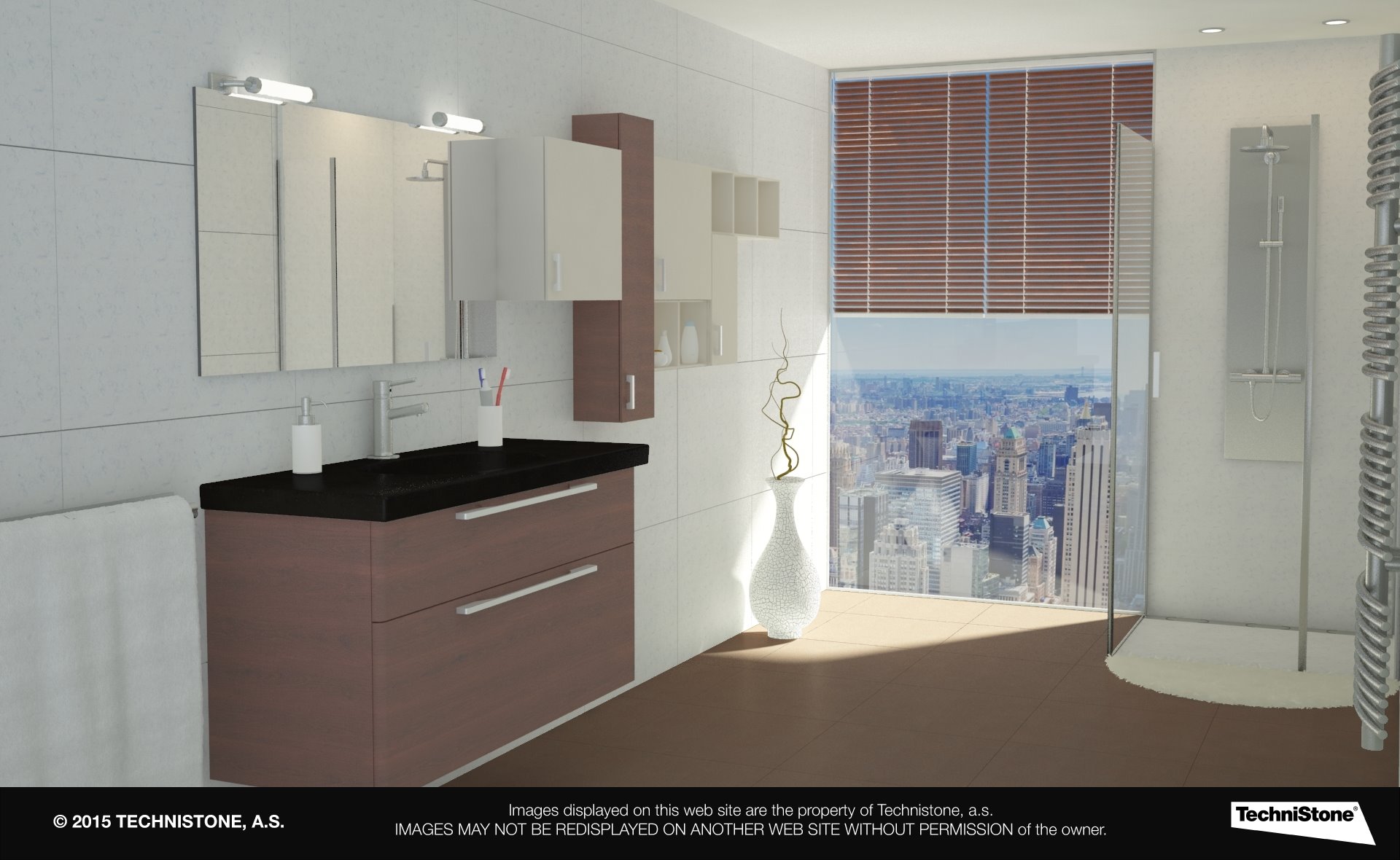 Modern bathroom