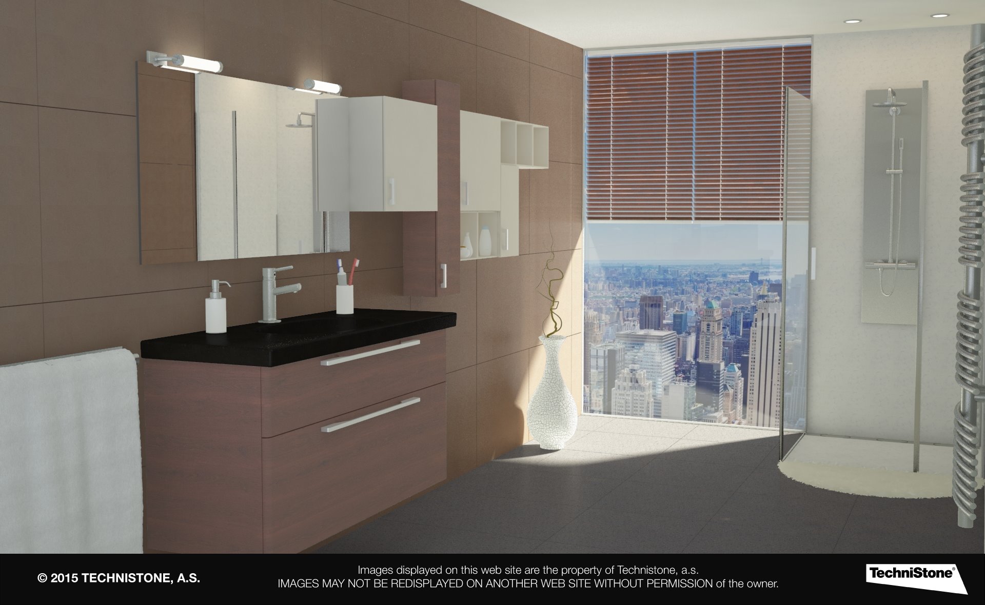 Modern bathroom