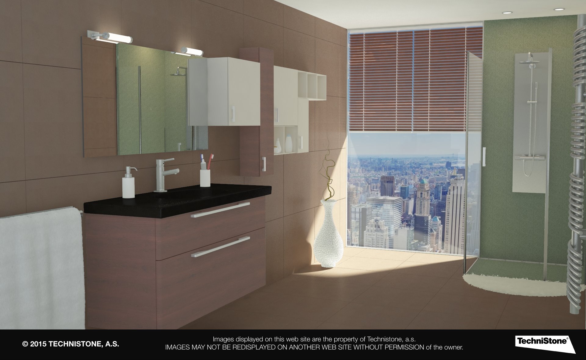 Modern bathroom