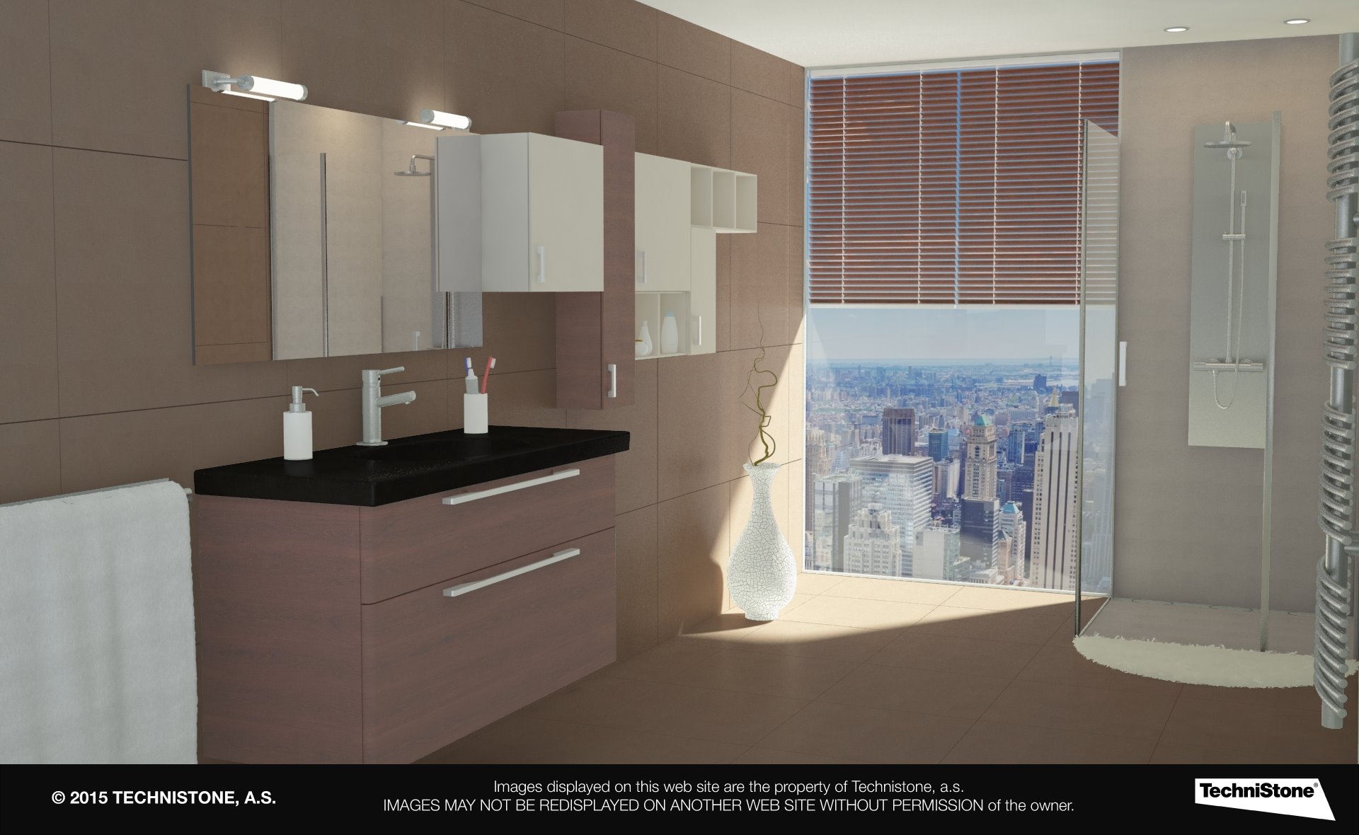 Modern bathroom