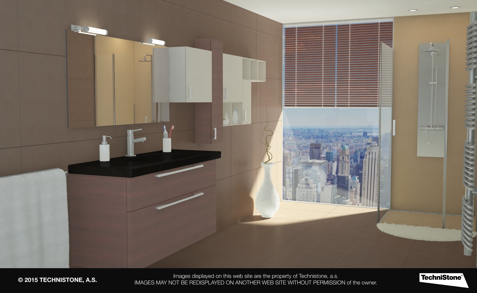 Modern bathroom
