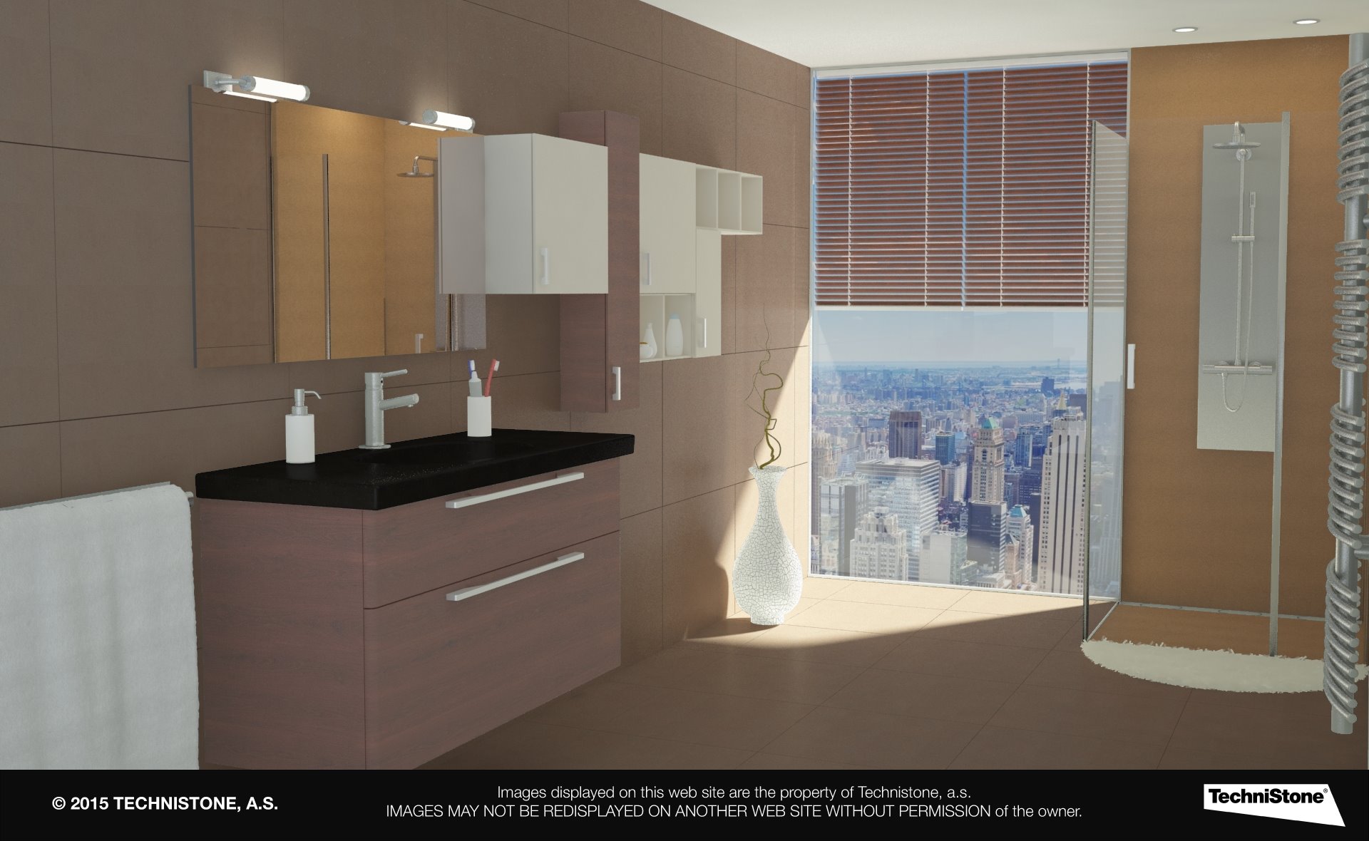 Modern bathroom