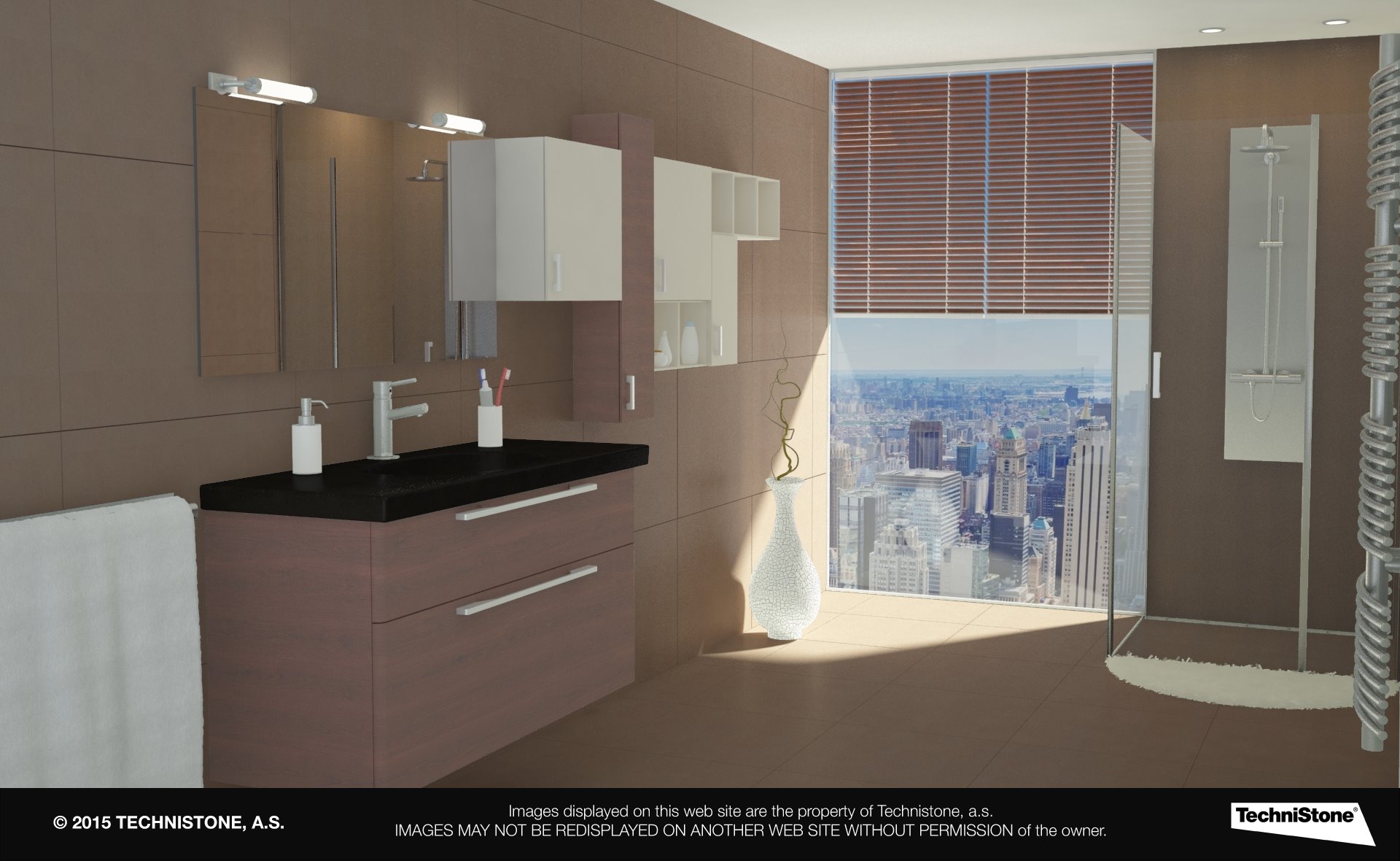 Modern bathroom
