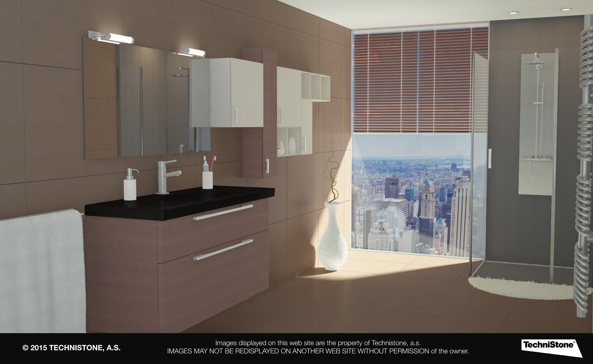 Modern bathroom