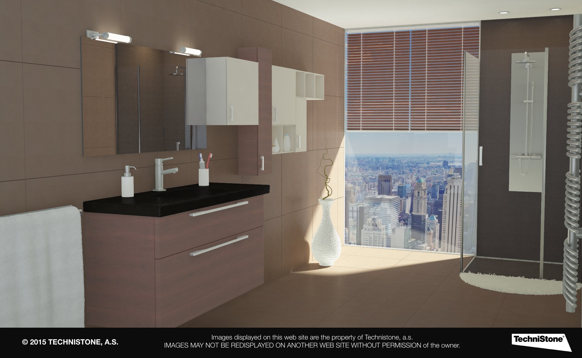 Modern bathroom